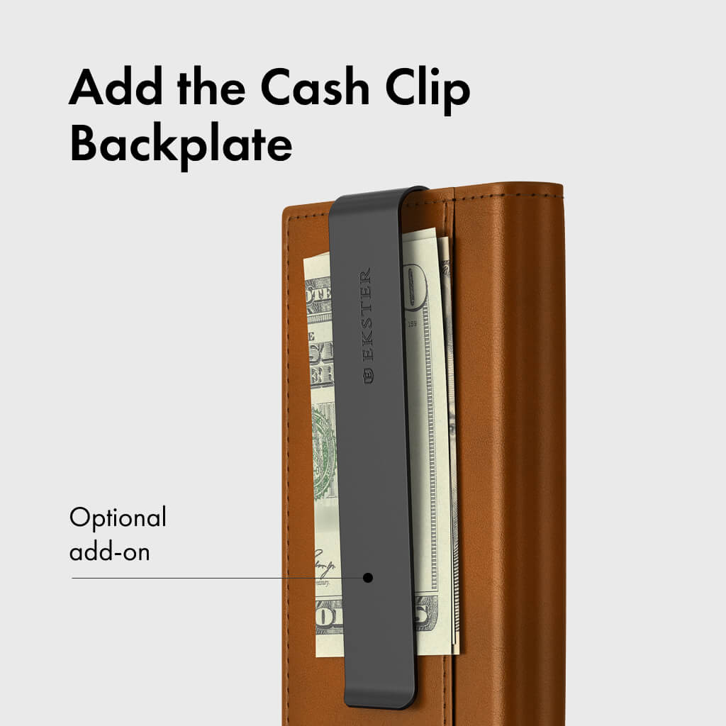 Ekster Pro RFID Blocking Wallet - Slim Minimalist Front Pocket Wallet for Men with Money Clip & Card Holder - Perfect for Travel, Business & Everyday Use