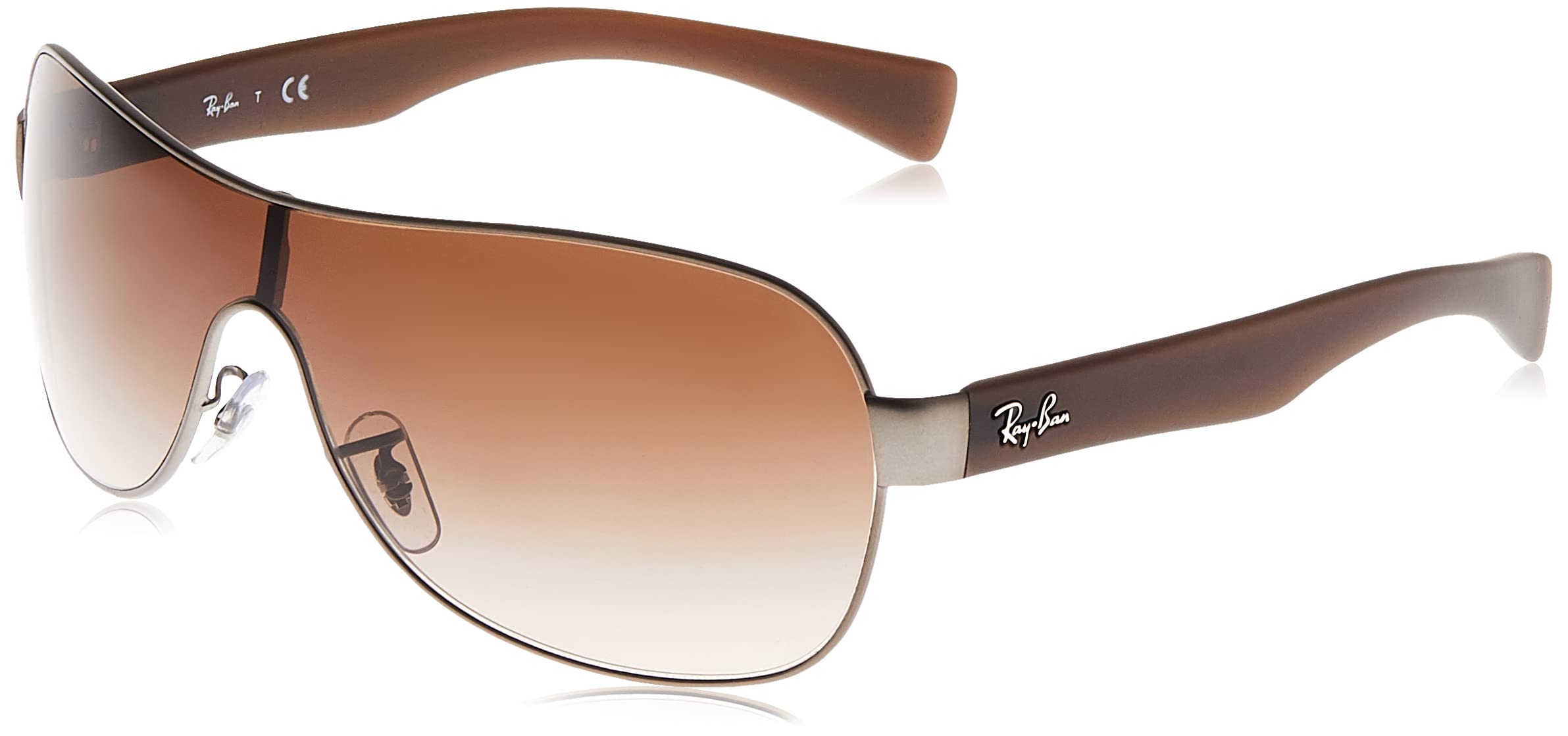 Ray-Ban RB3471 Shield Sunglasses for Men & Women - Polarized UV Protection Aviator Style - Perfect for Driving, Outdoor Sports & Fashion