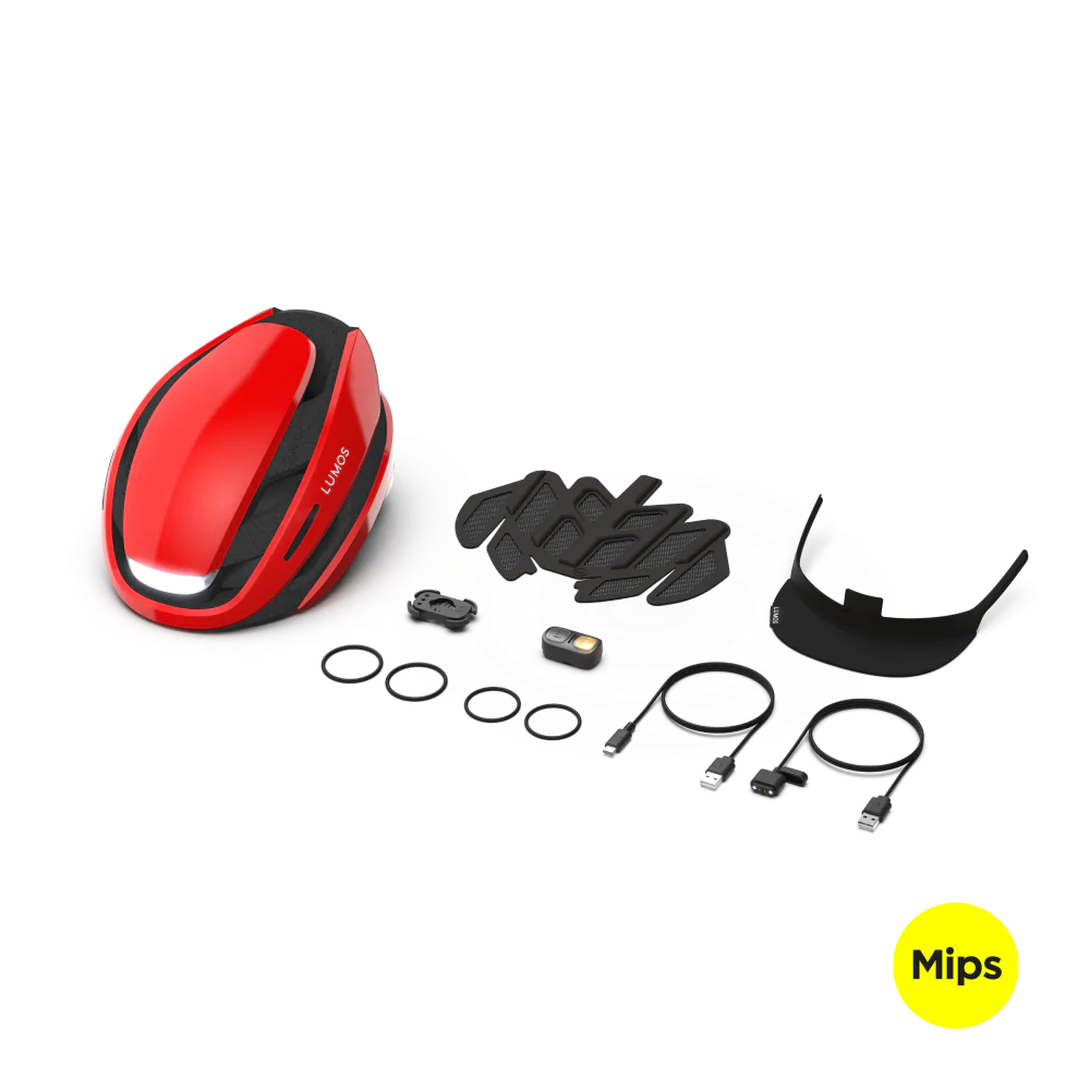 Lumos Ultra Bike Helmet with LED Lights - Smart Bluetooth Cycling Helmet for Night Riding Safety - Perfect for Urban Commuters & Mountain Bikers