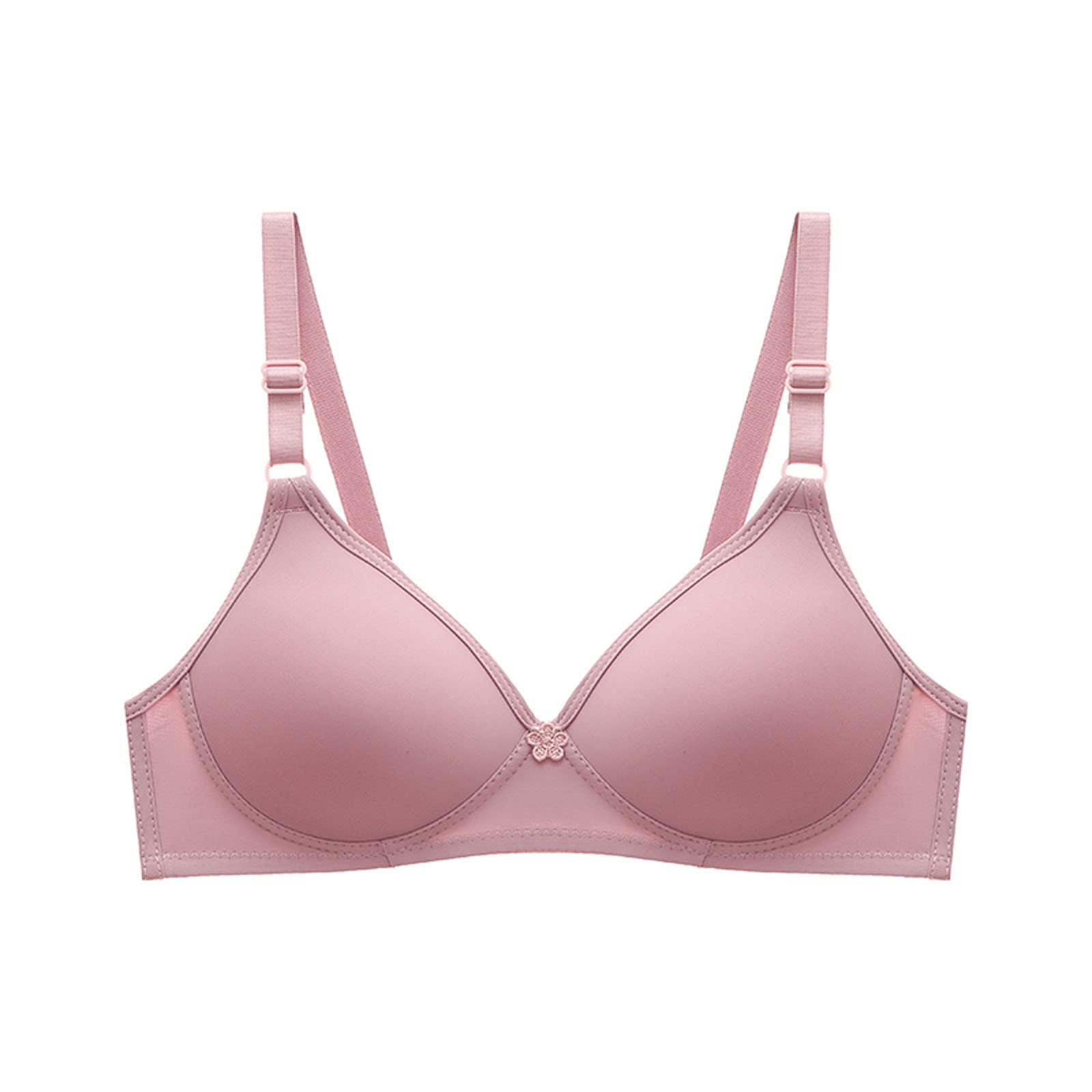 2024 Women's Daisy Push Up Sports Bra - Wireless, Front Closure, No Underwire for Maximum Support & Comfort - Perfect for Yoga, Gym & Everyday Wear