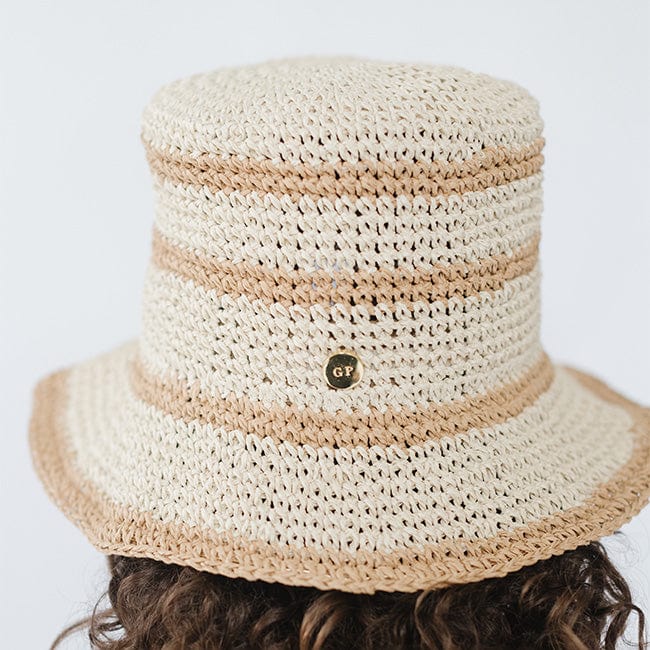 Crochet Bucket Hat for Kids - Sun Protection Summer Beach Hat for Boys & Girls - Perfect for Outdoor, Travel, and Vacation