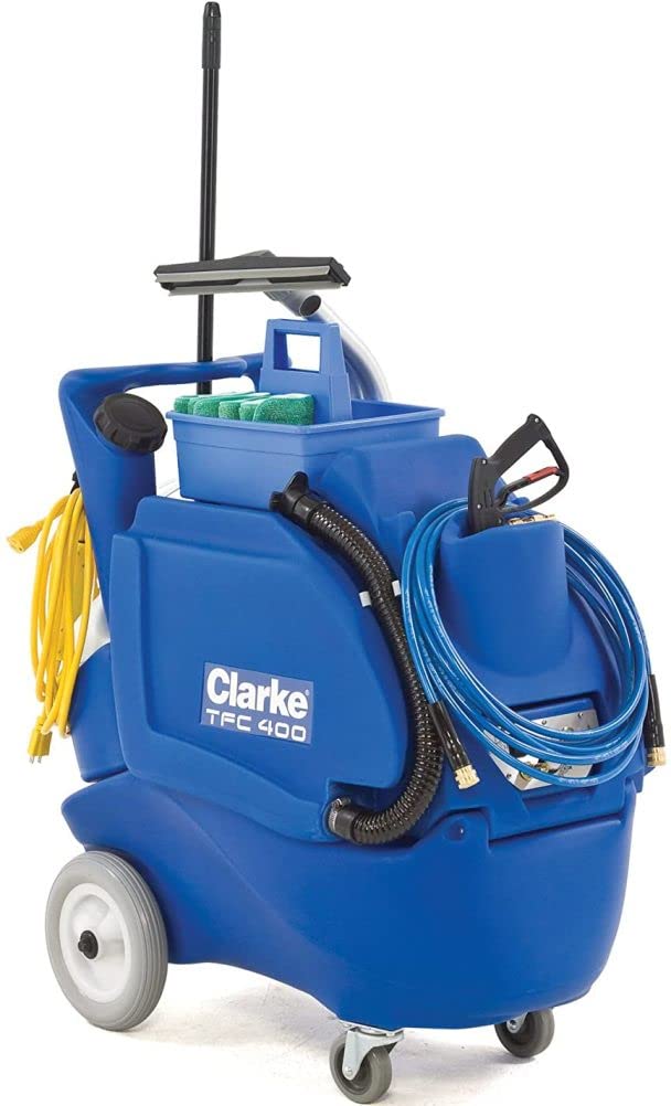 Clarke TFC400 Commercial Floor Scrubber - Heavy Duty Cleaning Equipment for Warehouses & Retail Stores (Model 56380773) | Ideal for Large Spaces, Industrial Use & High-Traffic Areas
