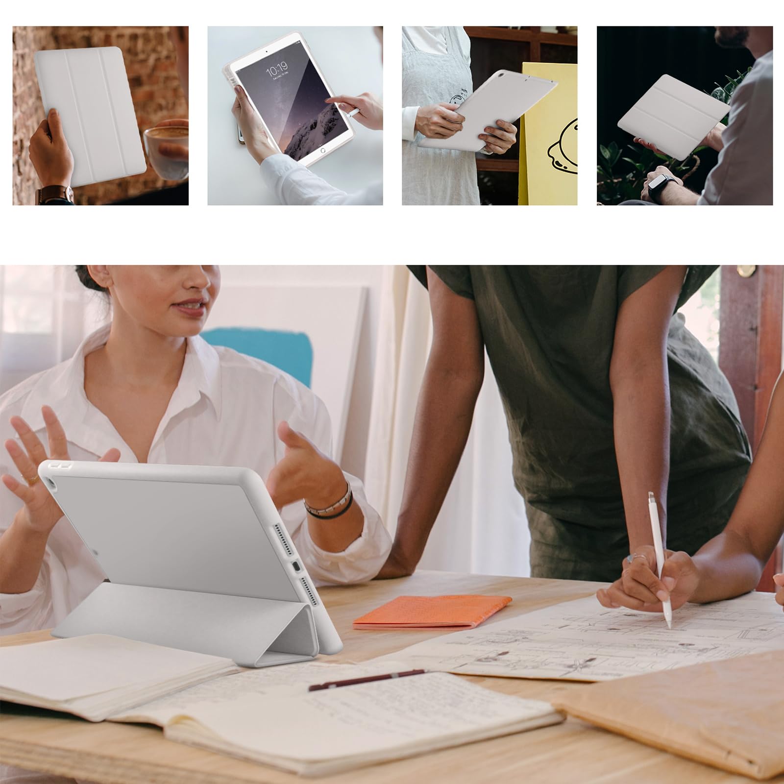 Premium Lightweight Trifold Smart Case for iPad Air 3 10.5
