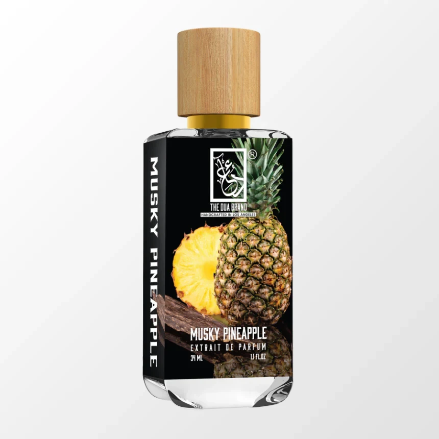 Musky Pineapple Scented Candle - Natural Aromatherapy for Relaxation & Stress Relief - Perfect for Home, Yoga, and Meditation Spaces
