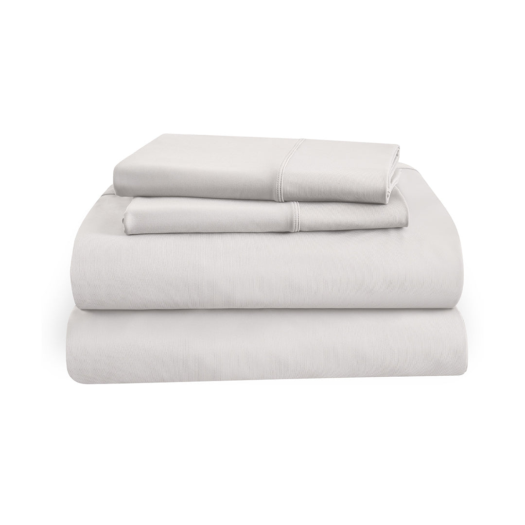 Premium 400 Thread Count Egyptian Cotton Sheet Set - Queen Size, Soft Breathable Bed Sheets for Ultimate Comfort - Perfect for Home, Hotel, and Airbnb Use