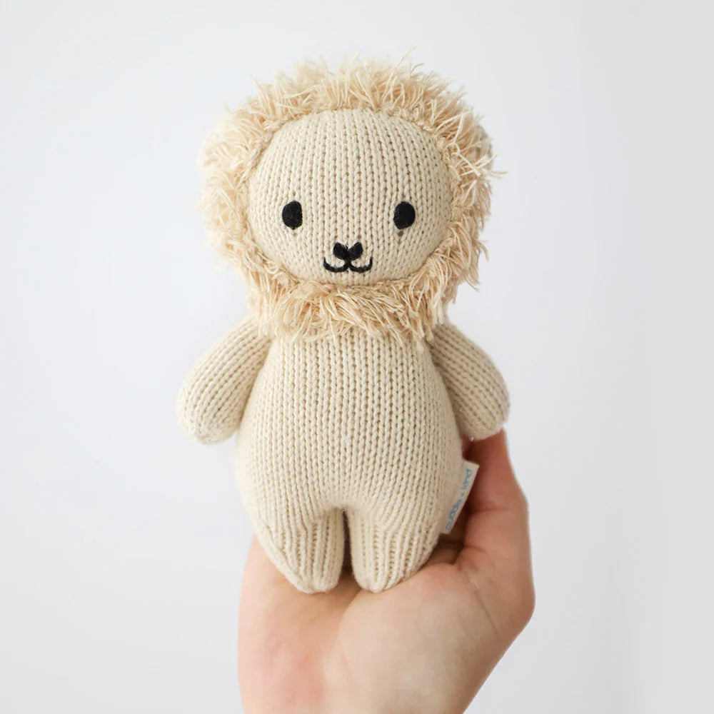 Cuddle Kind Baby Lion Plush Toy - Soft & Huggable Stuffed Animal for Kids, Perfect for Cuddling, Gifts, and Nursery Decor | Ideal for Birthdays, Baby Showers, and Comforting Toddlers
