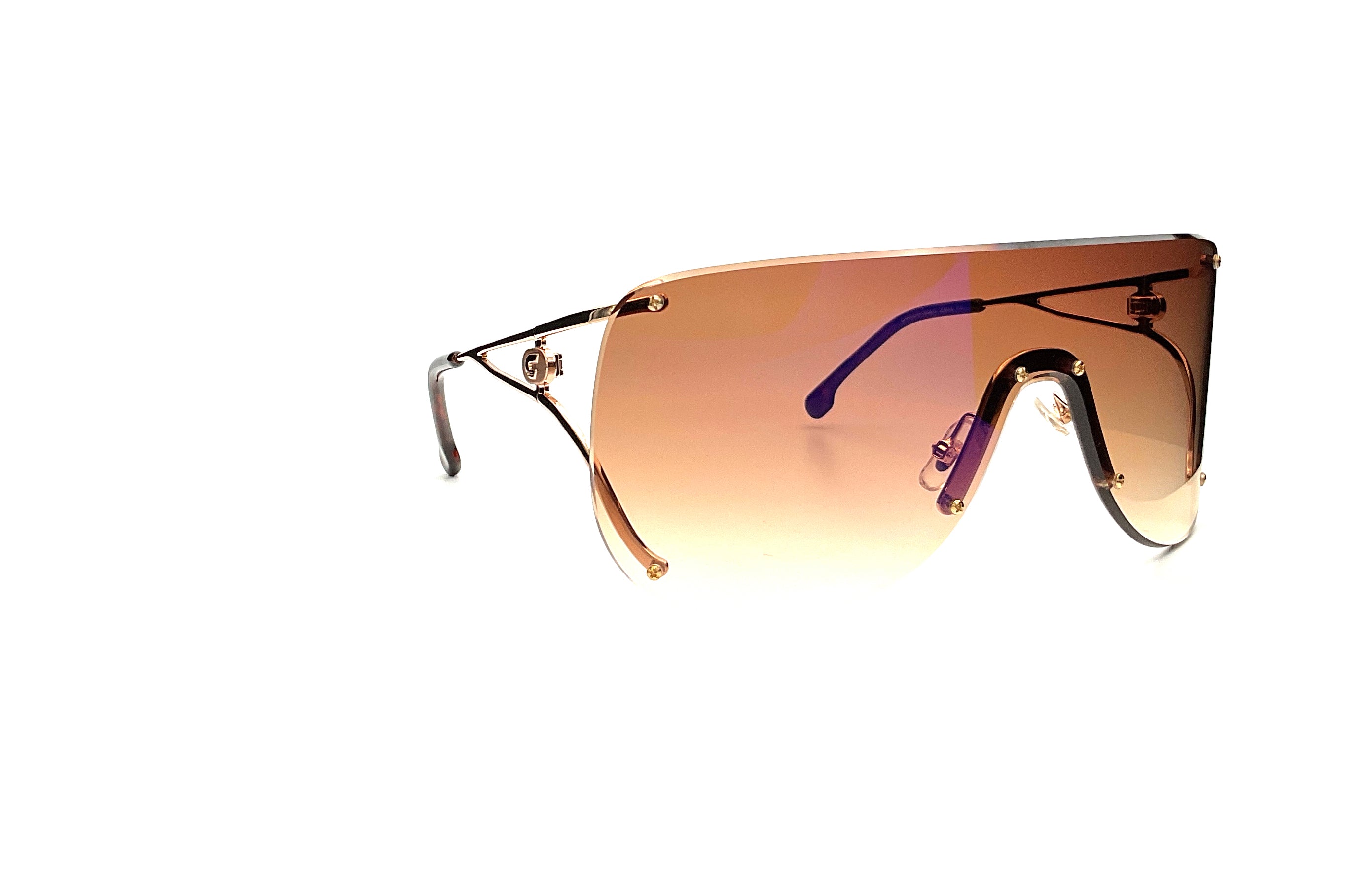 Carrera 3006/S Sunglasses - Gold Copper Frame, UV Protection, Polarized Lenses for Men & Women | Perfect for Driving, Outdoor Sports & Fashion Accessories