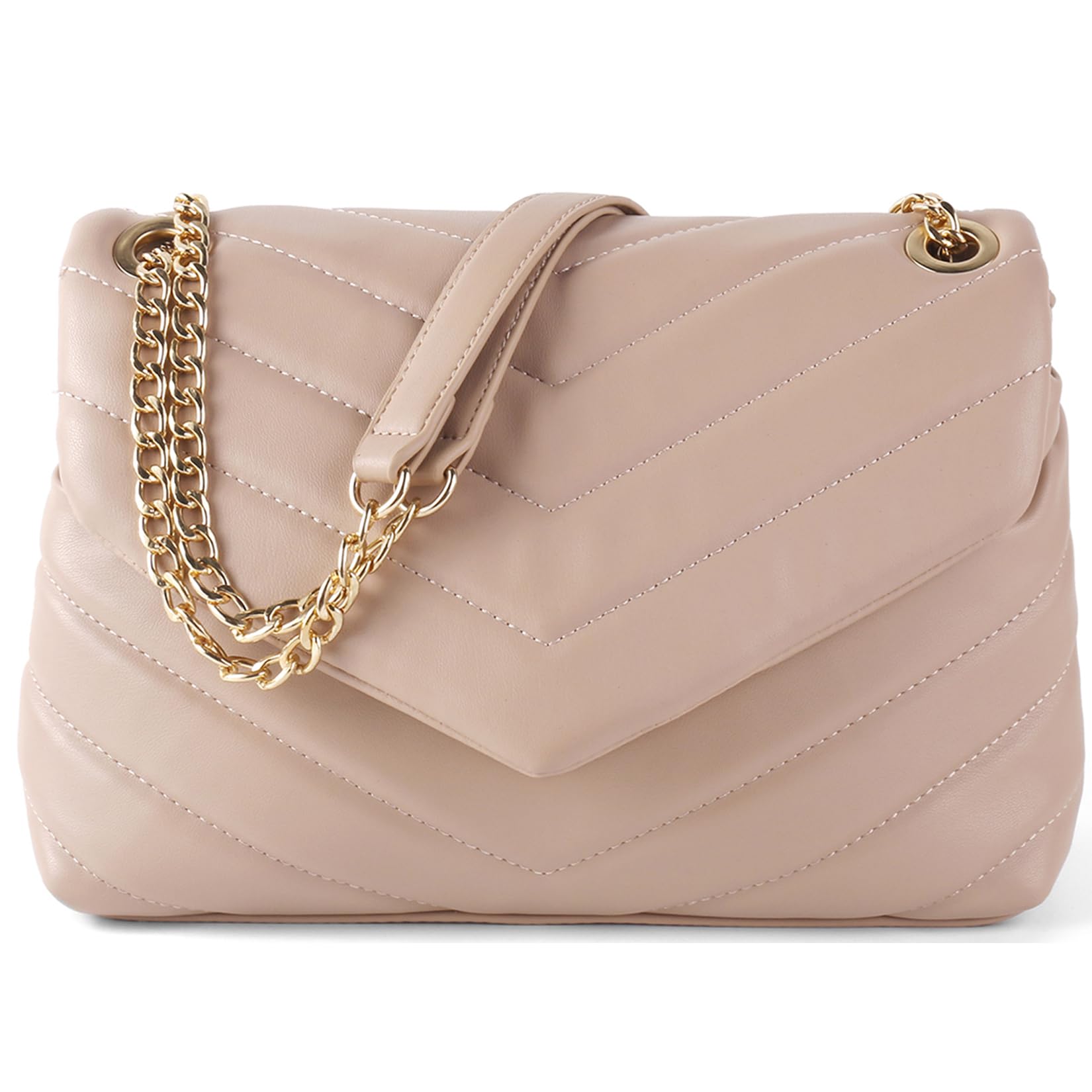 Trendy Vegan Chevron Crossbody Bag for Women - Perfect for Daily Use & Travel