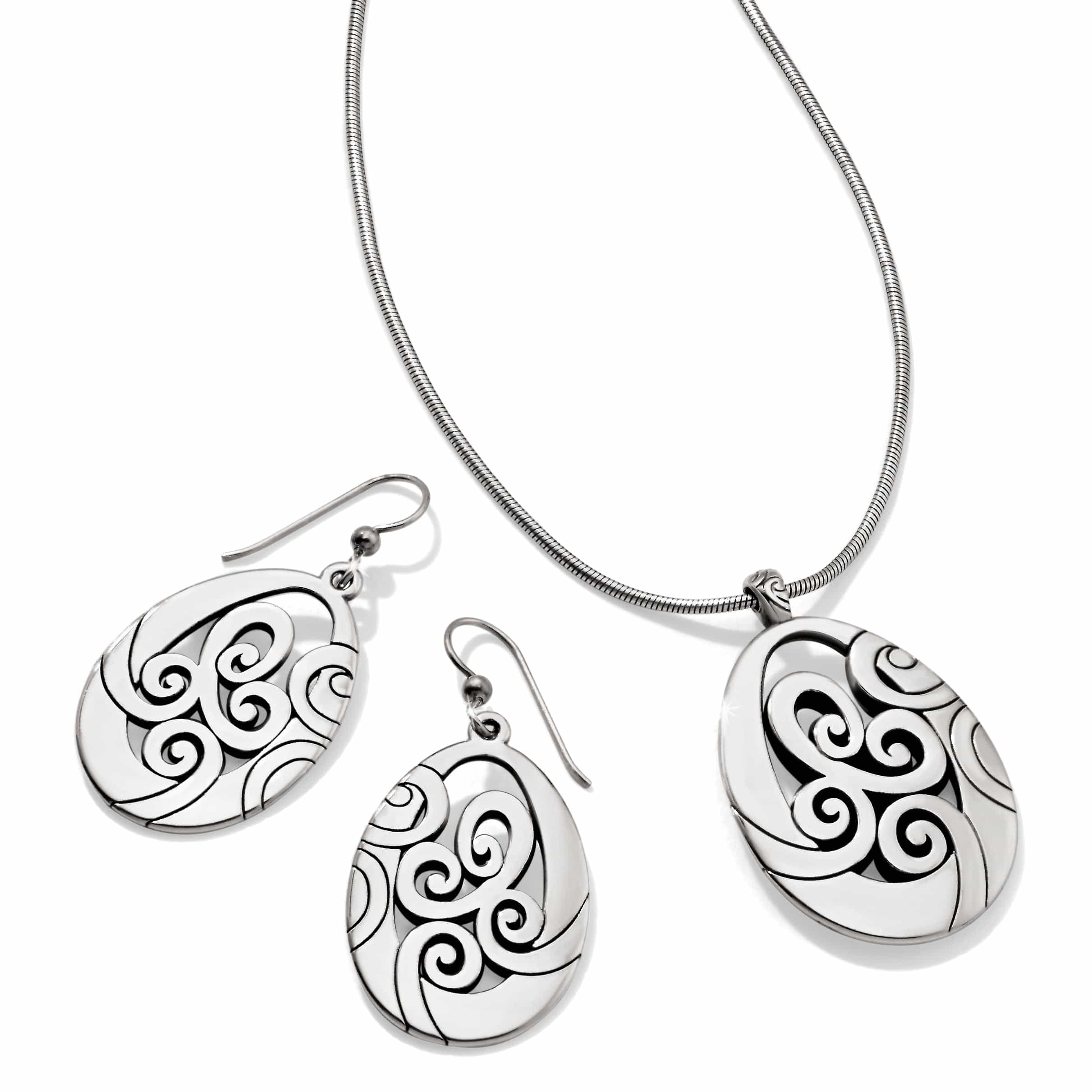 Exquisite Mingle Jewelry Gift Set for Women - Elegant Necklace, Earrings & Bracelet - Perfect for Birthday, Anniversary & Valentine's Day Gifts - Ideal for Date Nights, Parties & Special Occasions