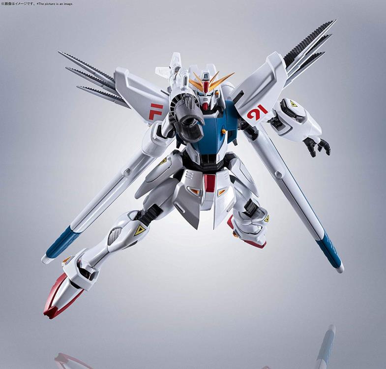 Bandai Robot Spirits #265 Side MS Gundam F91 Evolution Spec Action Figure - High-Quality Collectible Gundam Model for Anime Fans & Display | Perfect for Gundam Collections, Anime Decor, and Action Figure Enthusiasts