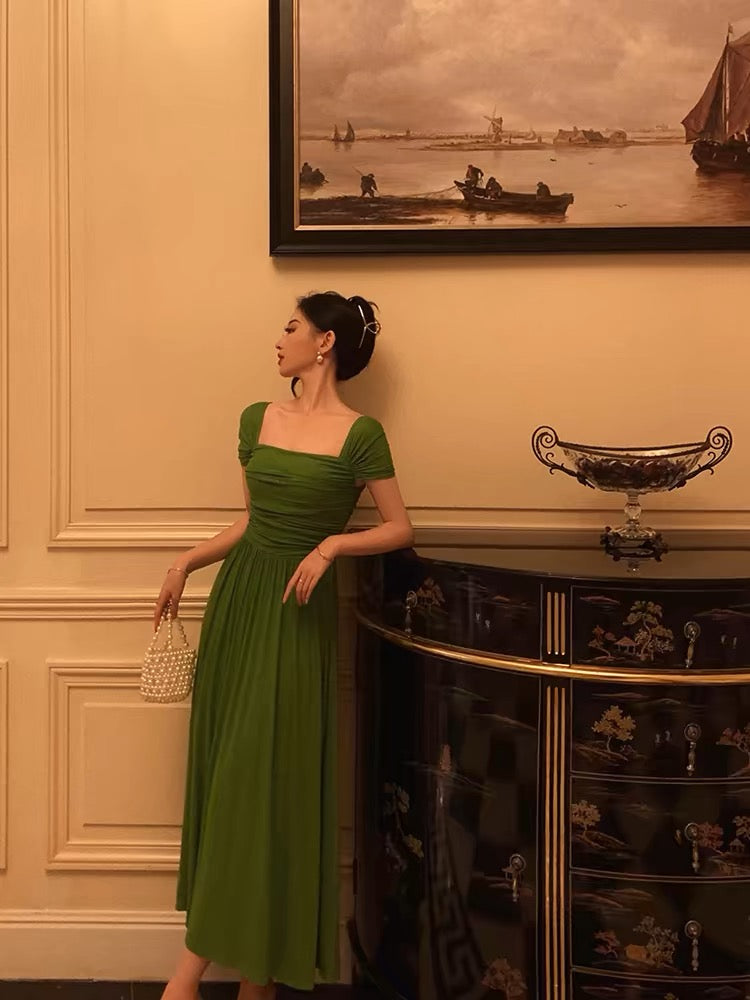 Elegant A-Line Green Prom Dress for Evening Party - J3293 | Perfect for Homecoming, Formal Dances & Special Occasions