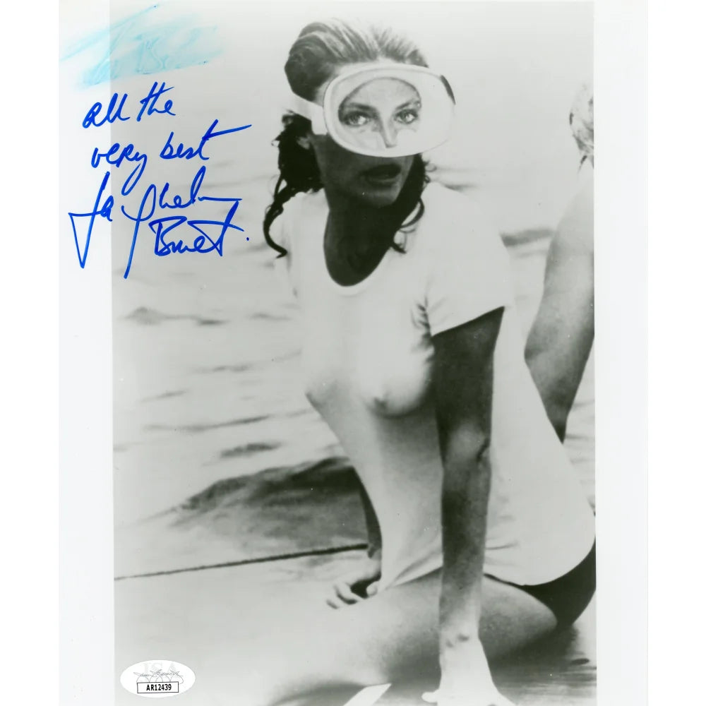Jacqueline Bisset Autographed 8x10 Photo with JSA COA - Signed Memorabilia for Movie Fans & Collectors - Perfect for Home Theater Decor, Celebrity Gift, or Collectible Display