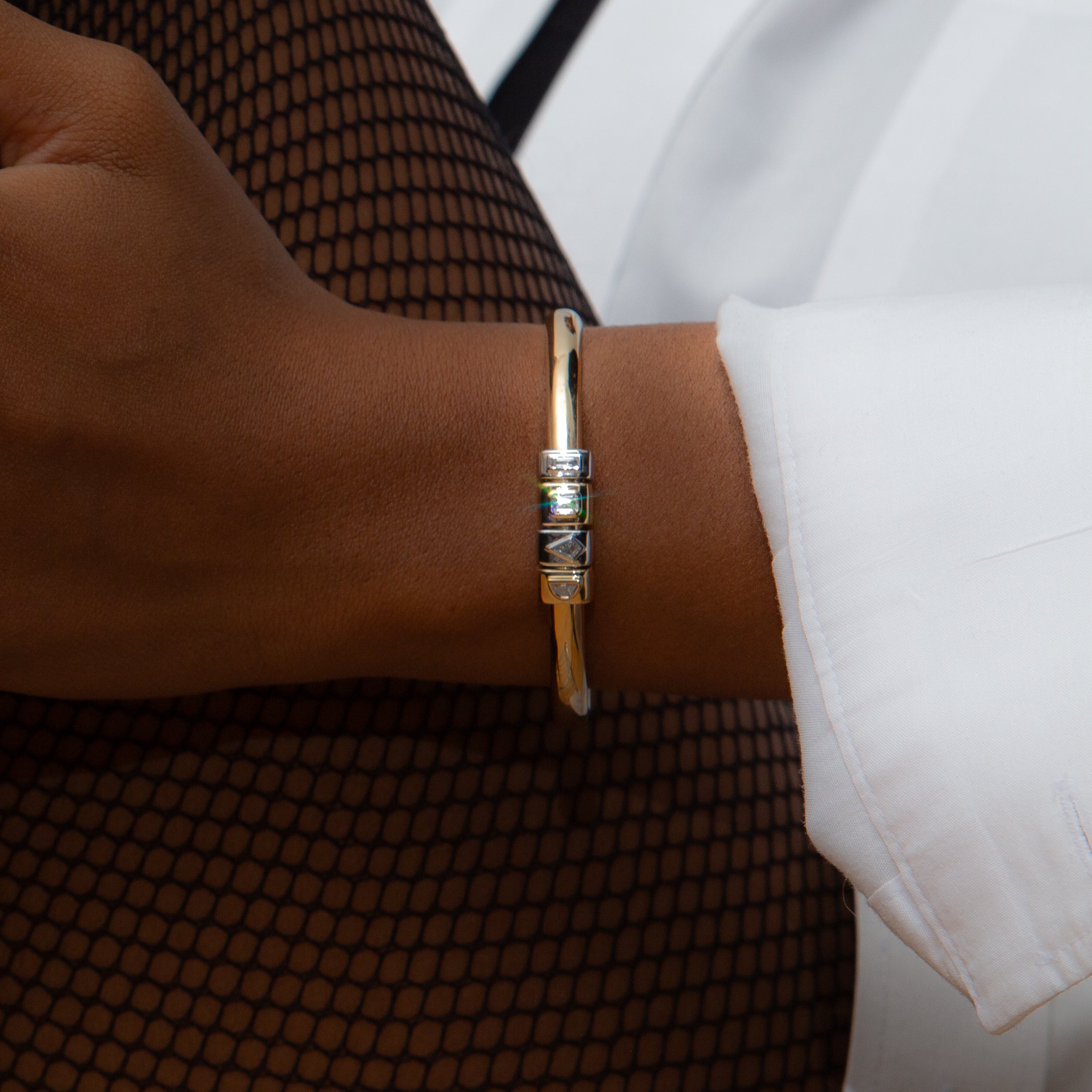 Azadi Adjustable Bangle Bracelet with Wrap Design - Perfect for Boho Fashion, Layered Jewelry & Everyday Wear