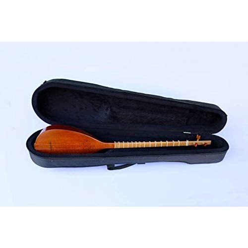 Premium Persian Tanboor/Tanbour Hard Protective Case UHT-202 - Durable Travel Storage for Musical Instruments, Perfect for Performances & Safekeeping