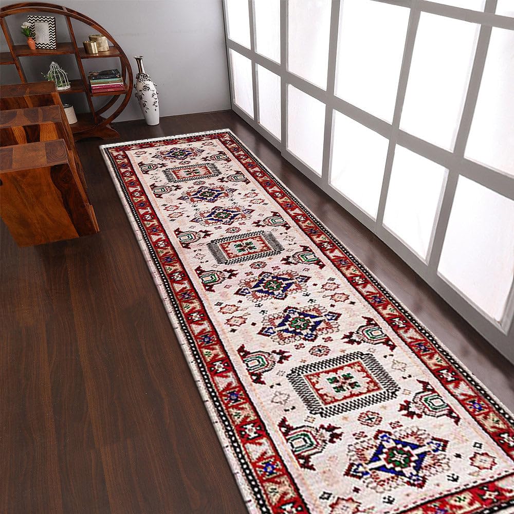 Hand Knotted Wool & Silk Eco-Friendly Oriental Area Rug - 2'6