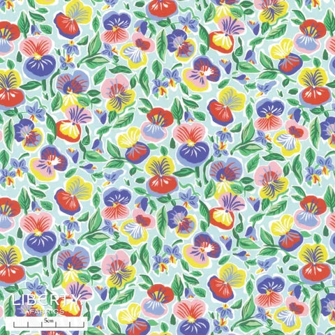 Liberty Tana Lawn 5132B Pru Roskrow B - Premium Cotton Fabric for Quilting, Dressmaking & DIY Crafts - Perfect for Summer Dresses, Blouses & Home Decor Projects