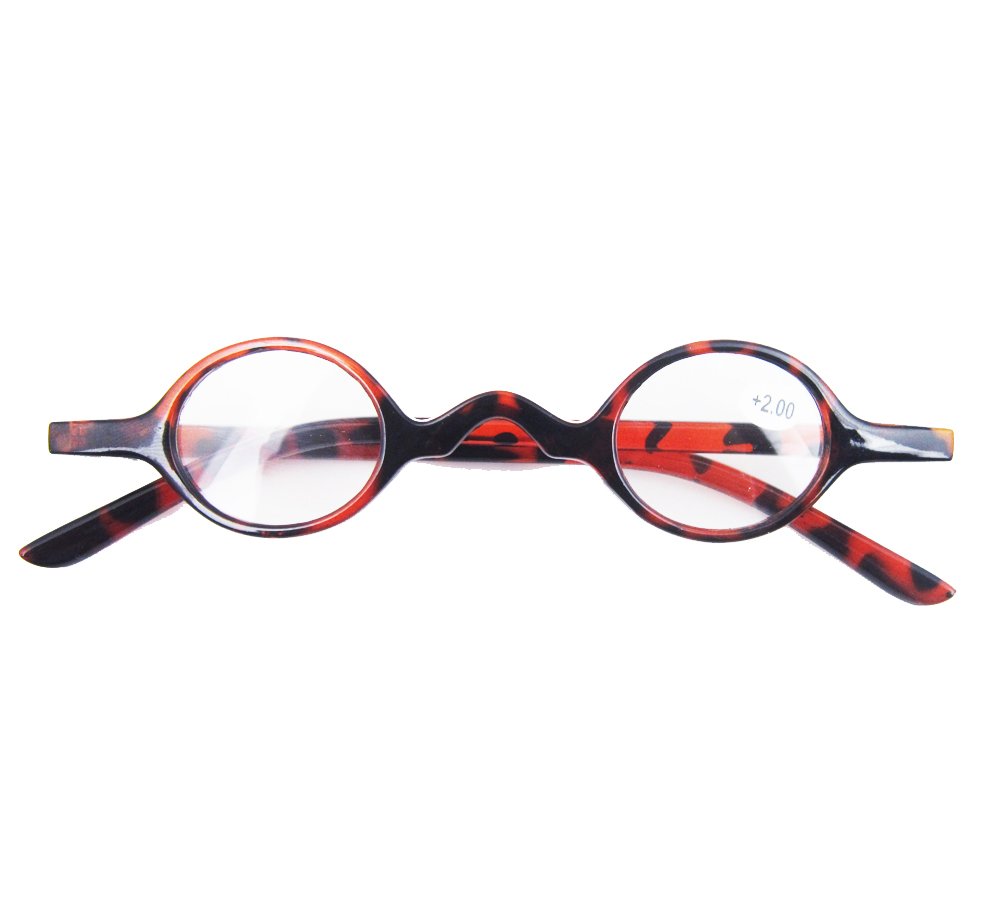 Agstum Designer Reading Glasses - Vintage Round & Oval Eyeglasses for Women & Men | Fashionable Readers for Daily Use, Office, and Reading Books