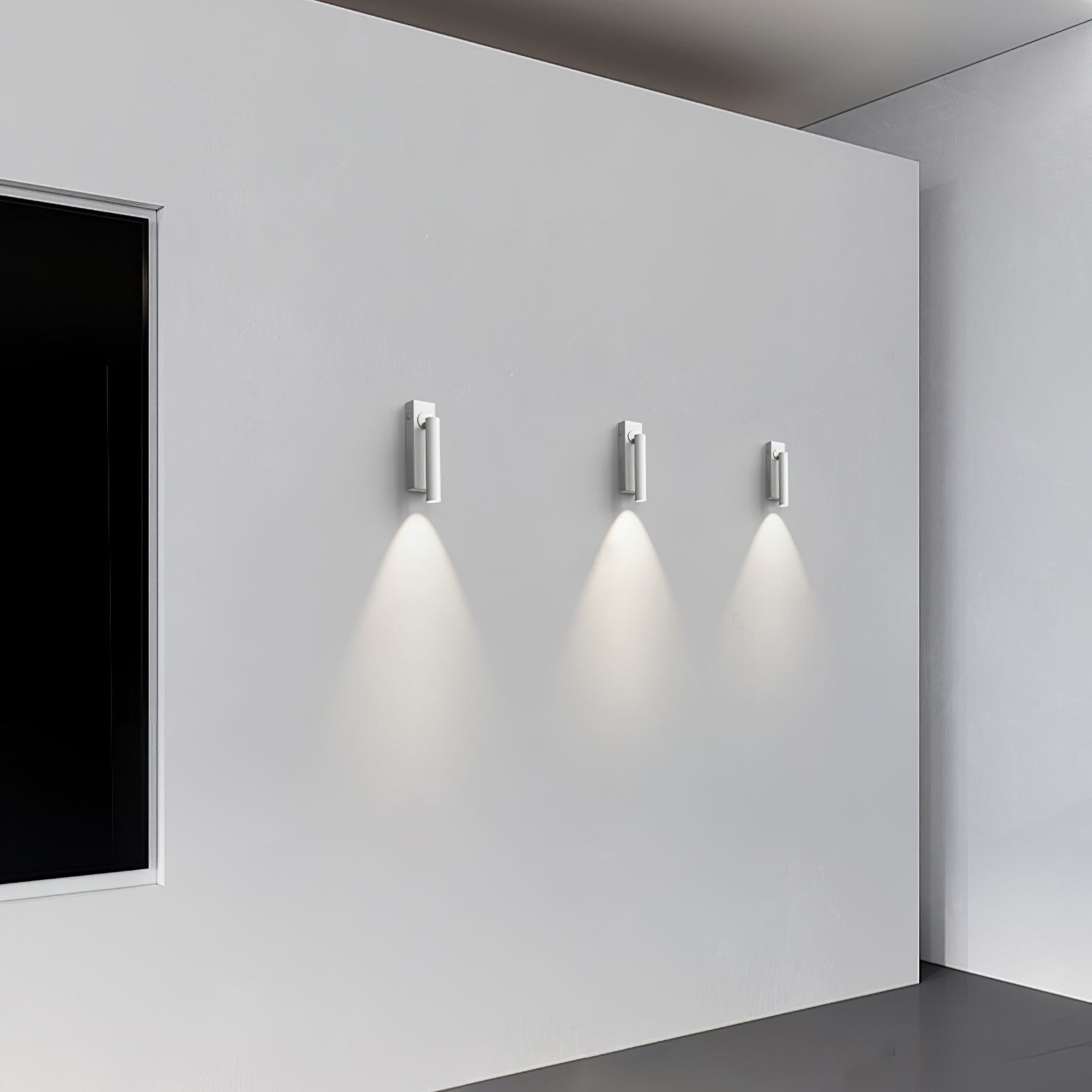 Chors Modern Recessed Wall Lamp - Dimmable LED Wall Sconce for Bedroom, Living Room & Hallway Lighting - Energy Saving Indoor Wall Light Fixture with Adjustable Brightness