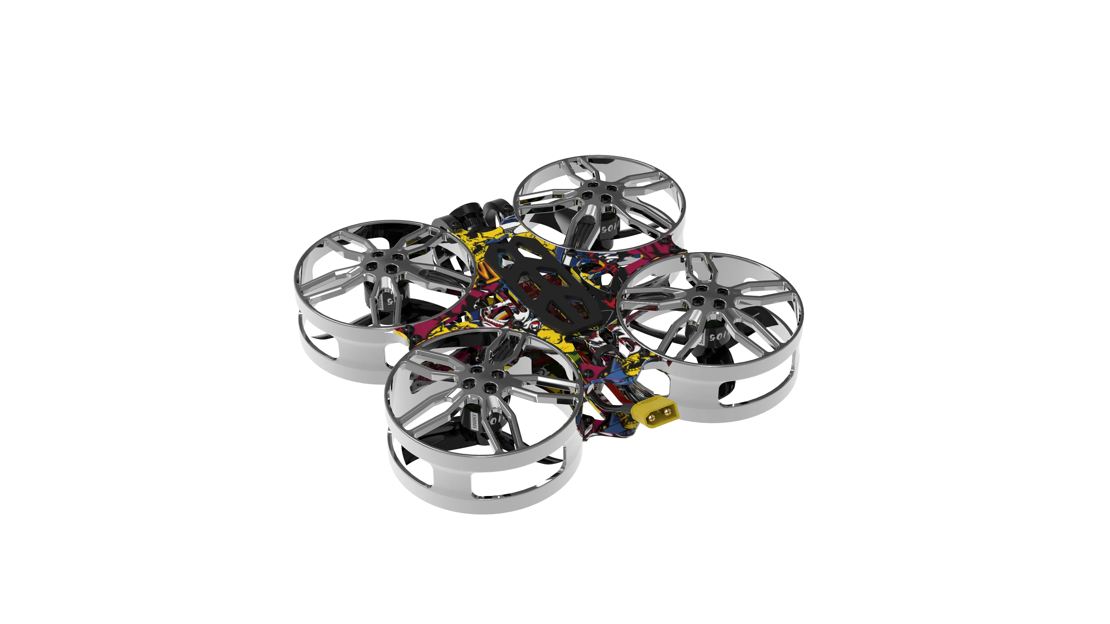 SKYZONE ATOMRC CineFlex 100mm HD FPV Cine Drone PNP (No Receiver) - CF100/CF100HD Version for Aerial Photography & Cinematic Videography