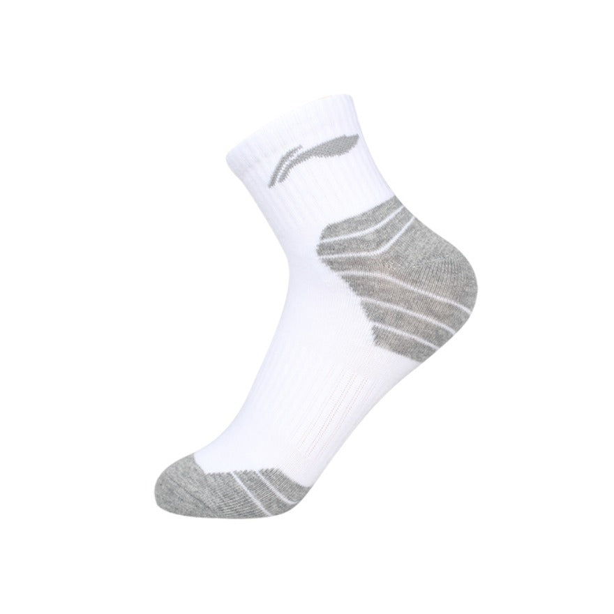LI NING AWSP187 1 Sport Socks for Men & Women - Breathable Athletic Socks (Size 24-26cm) - Perfect for Running, Gym & Basketball