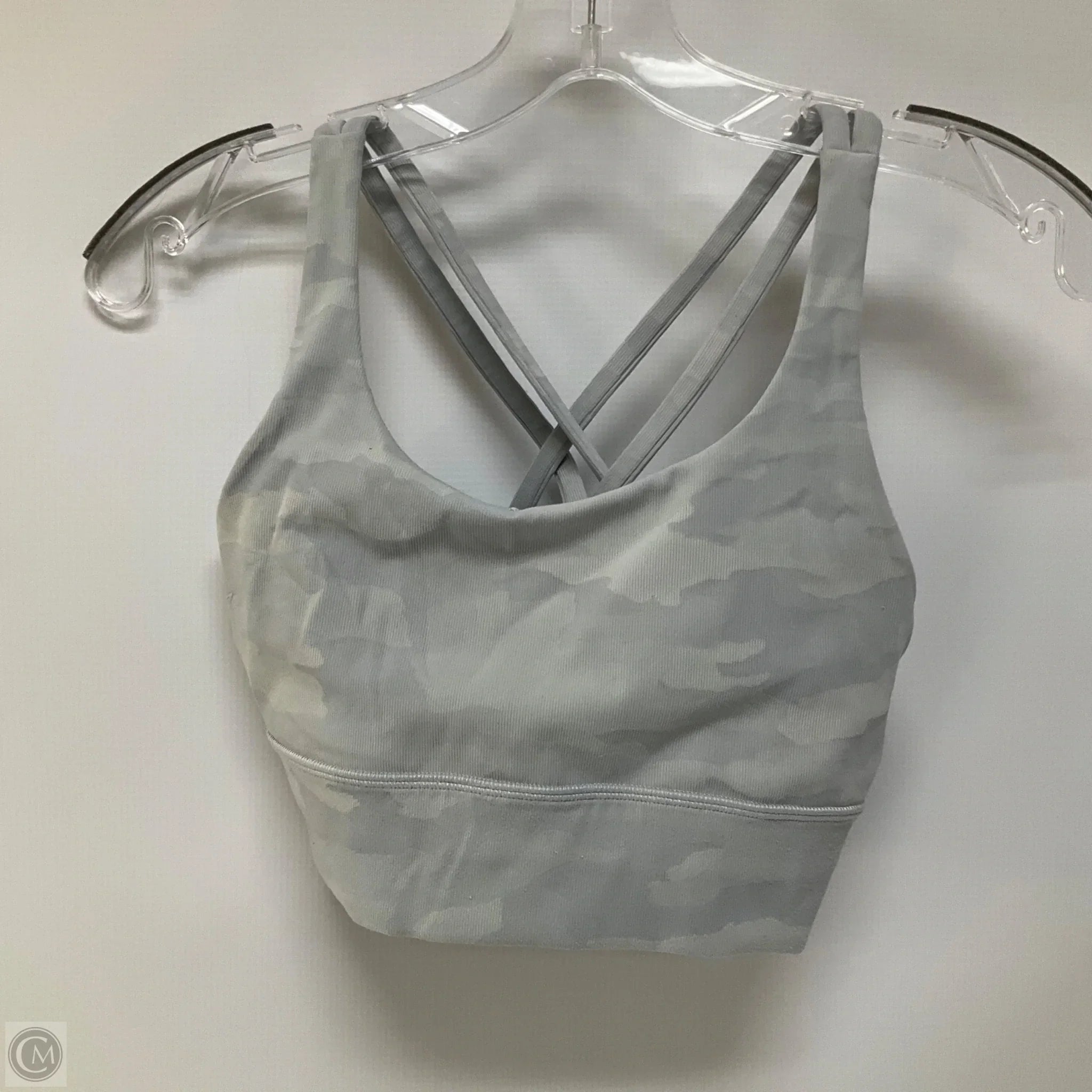 Lululemon Grey Athletic Sports Bra Size 6 - High Support Workout Bra for Running, Yoga & Gym