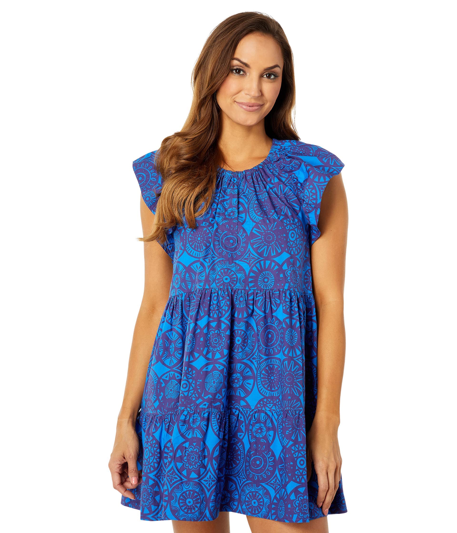Marie Oliver Kara Dress - Elegant Floral Midi Dress for Women, Perfect for Summer, Weddings & Special Occasions