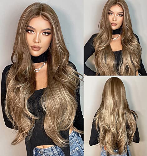 Platinum Blonde Ombre Lace Front Wig - Natural Looking Human Hair Wig for Women | Perfect for Cosplay, Parties & Daily Wear