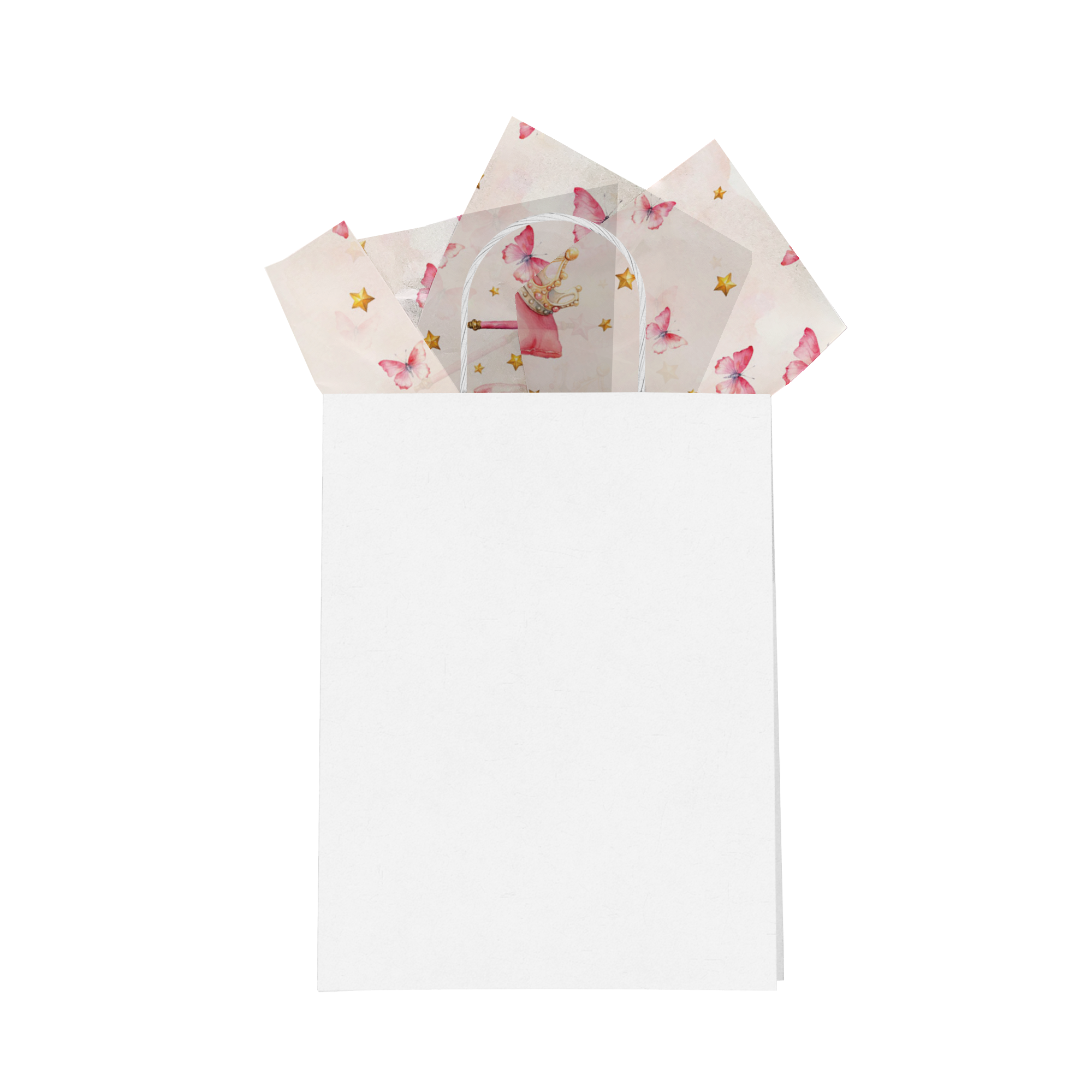 Fairy Tale Princess Themed Designer Tissue Paper - Premium Gift Wrapping Paper for Birthday, Wedding, Baby Shower & Party Decorations | Perfect for Gift Bags, Boxes & DIY Craft Projects