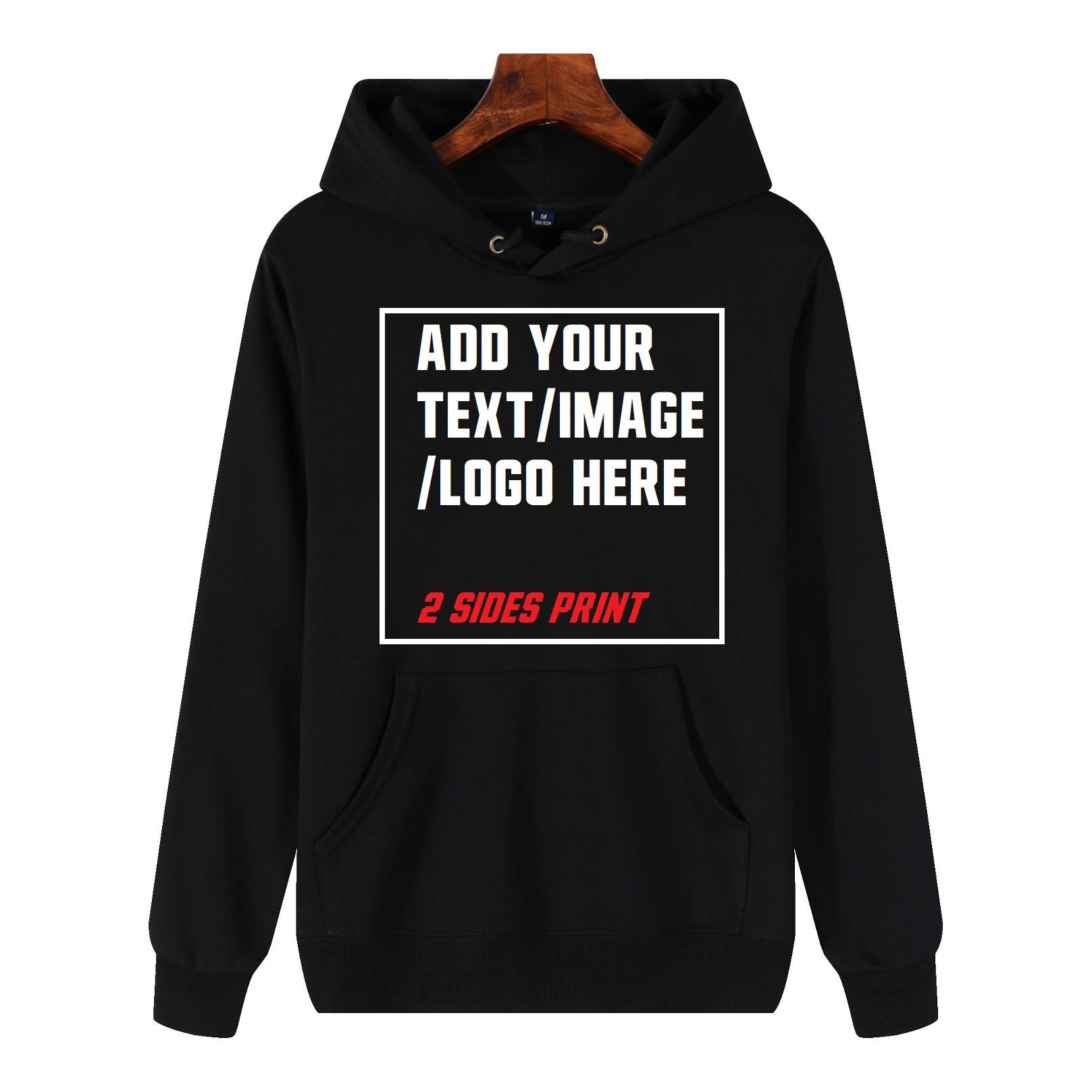 Custom Hoodie Design Your Own - Personalized Pullover Sweatshirts for Men & Women with Text & Pictures | JerseyHUB | Perfect for Gifts, Team Uniforms & Streetwear Fashion