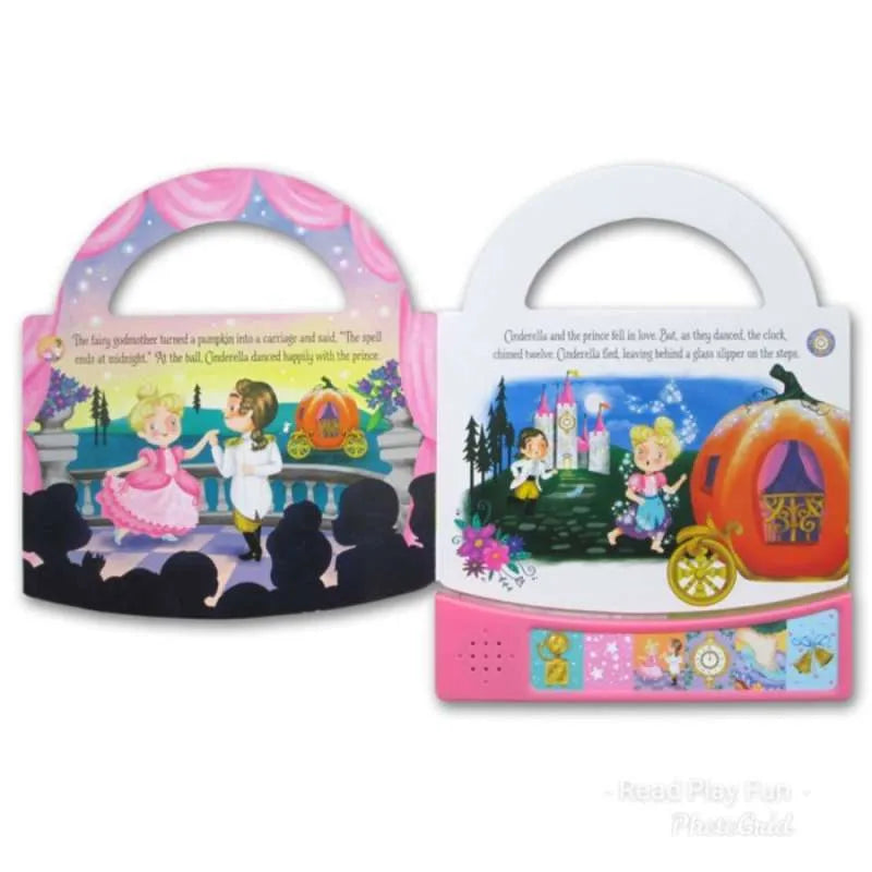 Cinderella Musical Storybook with Fun Fairytale Sounds - Perfect for Kids' Bedtime Stories & Interactive Playtime