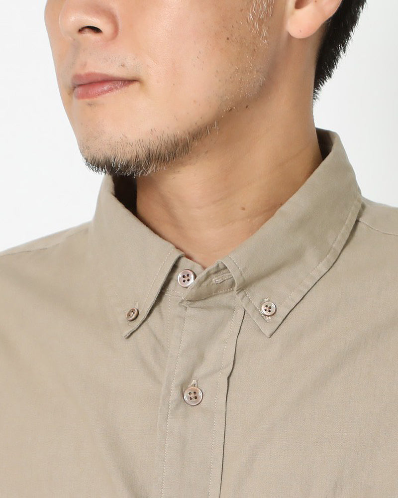 Premium Organic Cotton Poplin Button Down Shirt for Men & Women | Soft Breathable Eco-Friendly Dress Shirt | Perfect for Office, Casual Wear & Travel