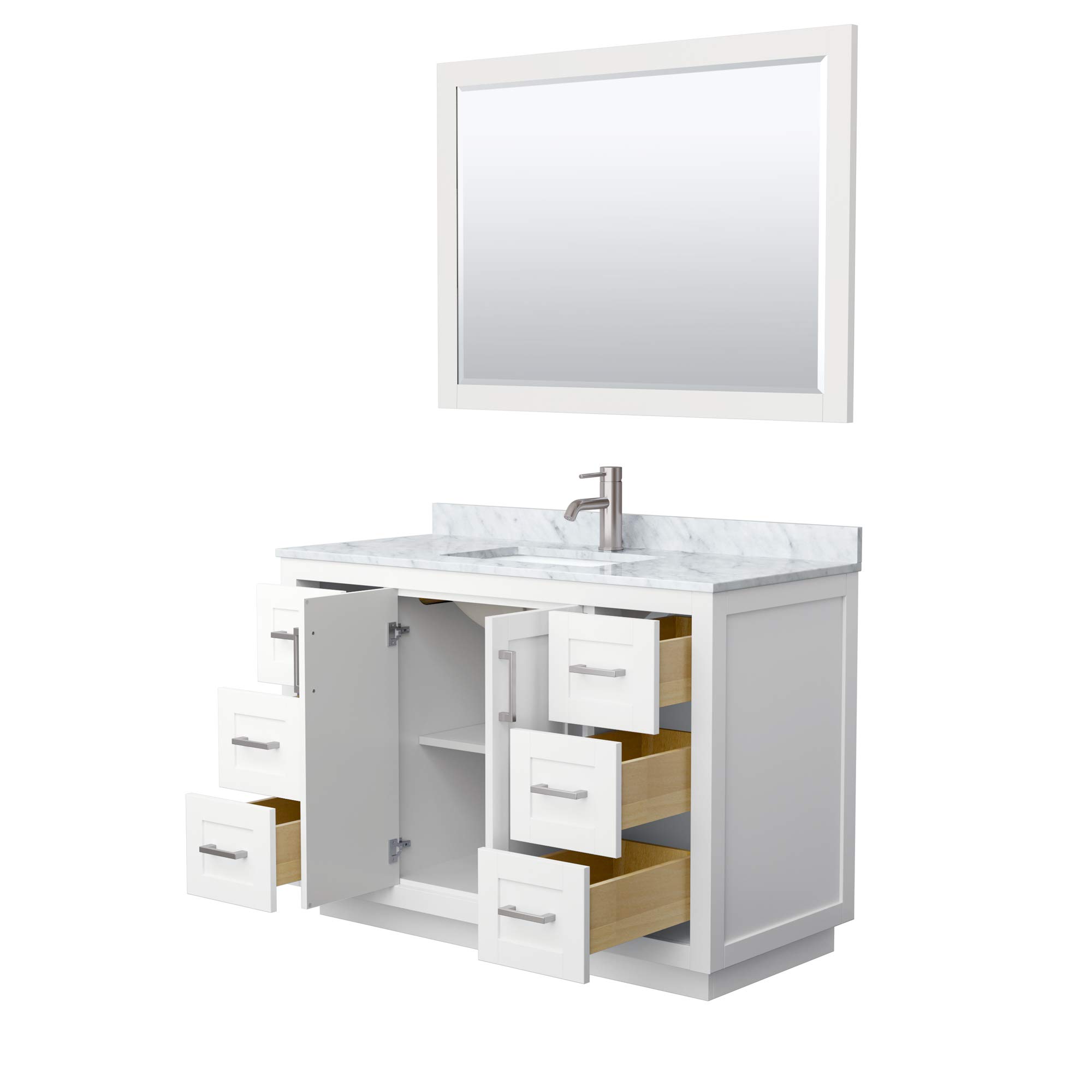 Wyndham Collection WCF292948SWHCMUNSM46 Miranda 46