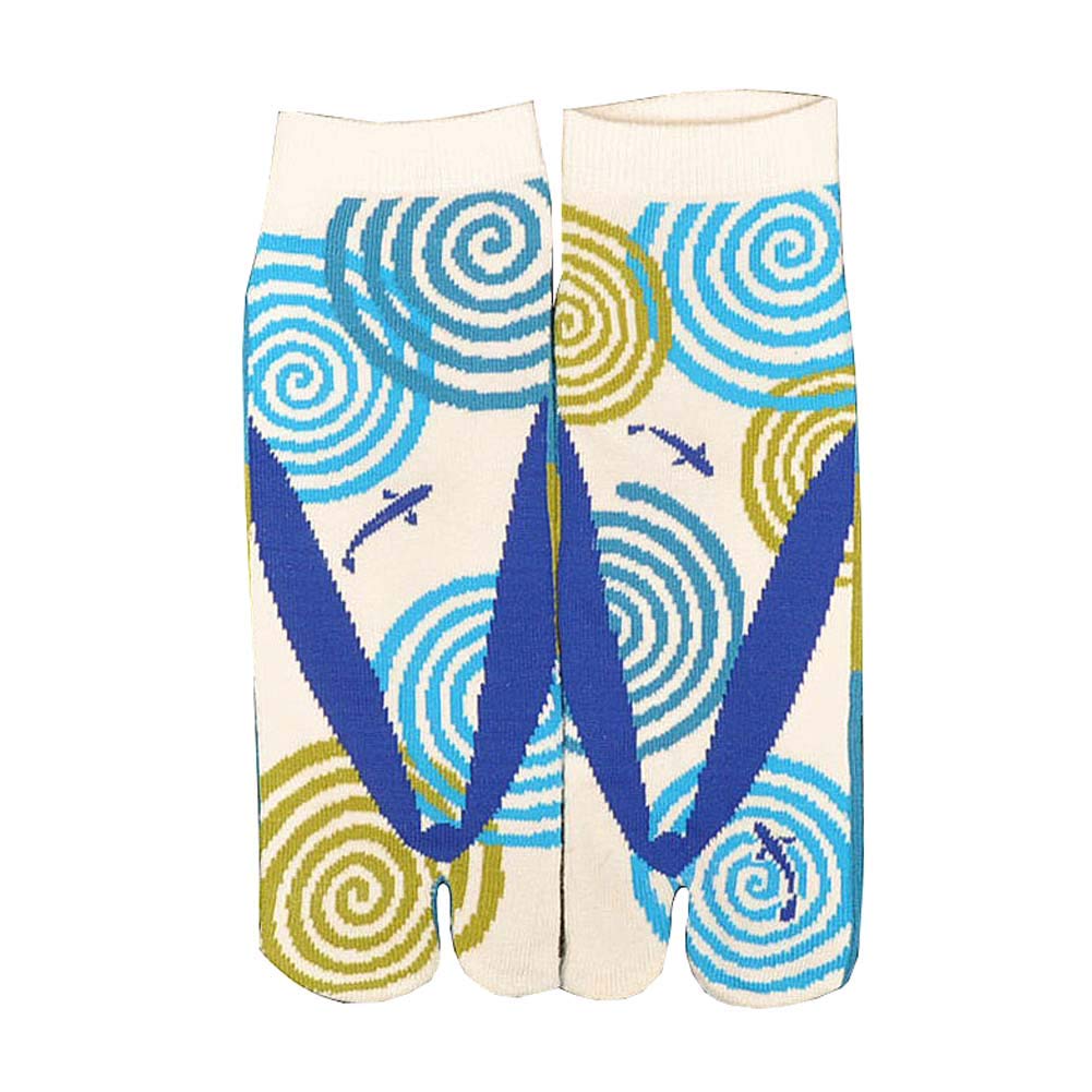 Japanese Style Kimono Sandals - Split Toe Tabi Ninja Geta Socks for Men & Women - Traditional Geisha Footwear for Cosplay, Martial Arts & Home Comfort