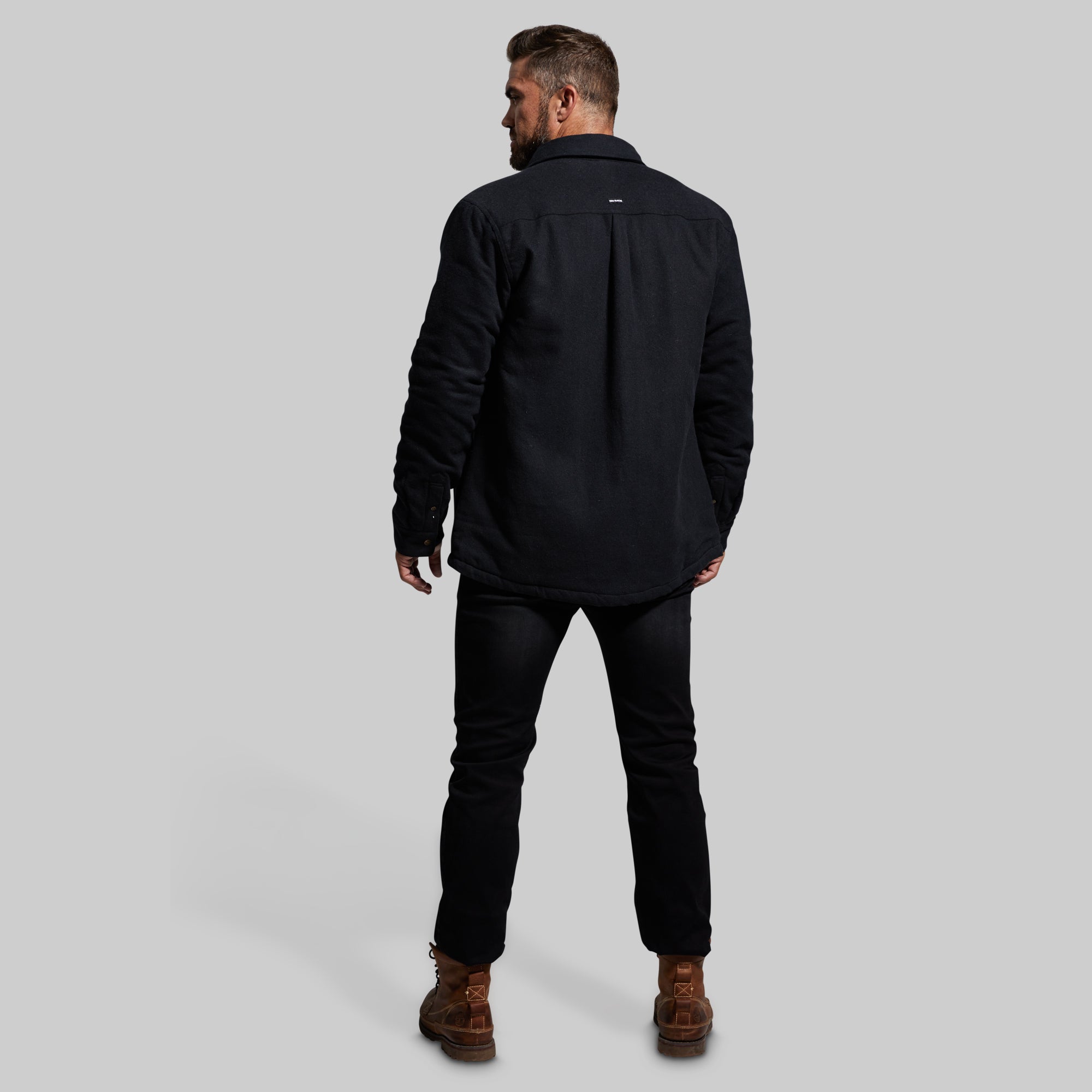 Men's Waterproof Timber Jacket - Lightweight Winter Coat for Hiking & Outdoor Activities (Black)