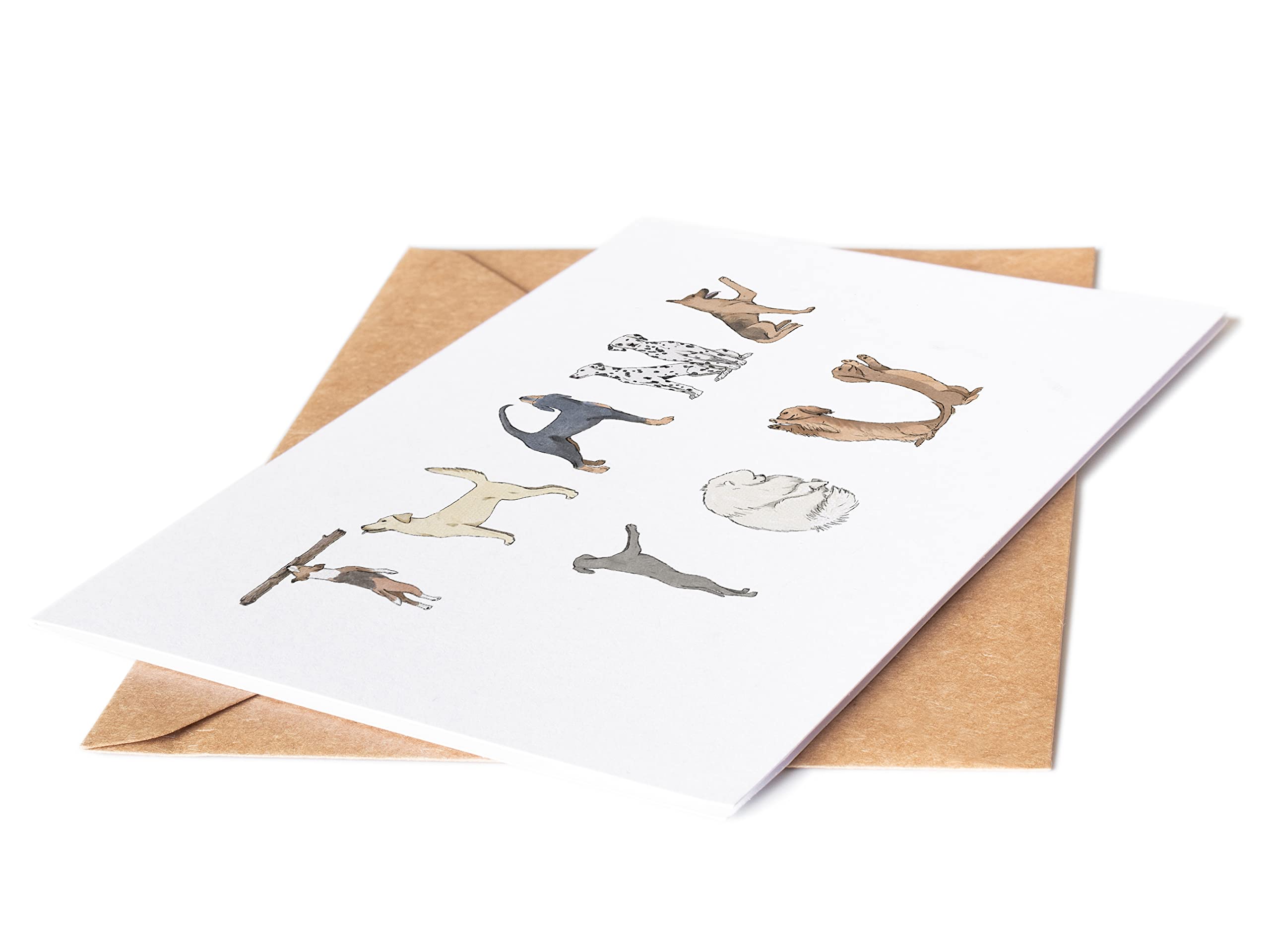 Premium Handmade Thank You Card with Cute Dog Design - Perfect for Pet Lovers, Appreciation Gifts & Special Occasions