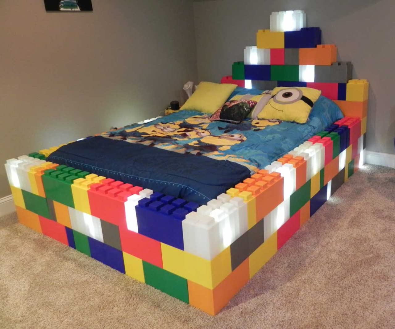 EverBlock Queen Size Modular Bed Frame Kit - 5' x 7' x 1'7