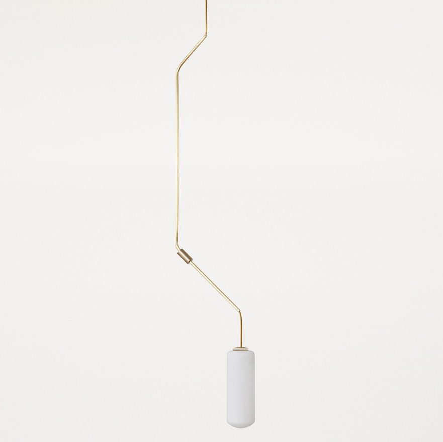 Frama Ventus Pendant Light Form 1 - Modern Scandinavian Hanging Lamp for Living Room, Bedroom & Dining Room Decor