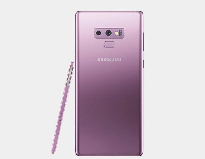 Samsung Galaxy Note 9 N960F 512GB 8GB RAM Dual SIM GSM Unlocked Smartphone - Lavender Purple | Premium Android Phone for Business & Entertainment