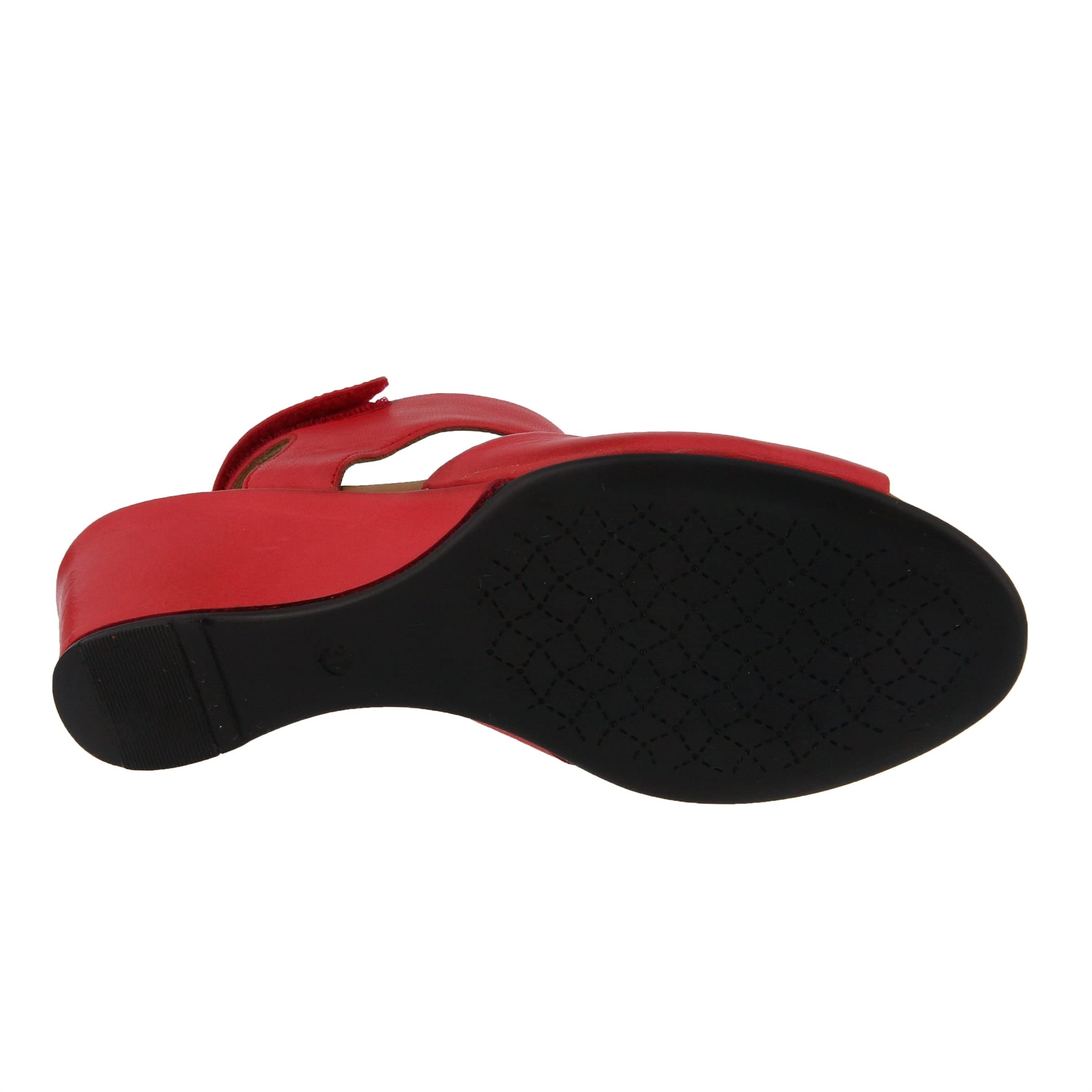 Spring Step Women's Marjory Comfort Wedge Sandal - Stylish & Supportive Summer Shoes for Walking, Beach, and Casual Outings