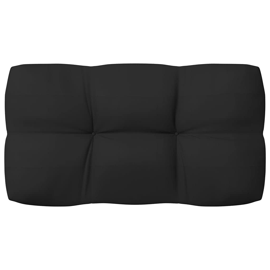 FAMIROSA 7-Piece Outdoor Pallet Sofa Cushion Set - Waterproof Seat, Back & Side Cushions for Garden, Patio, Deck & Indoor Furniture (Black) | Perfect for Lounging, Entertaining & Relaxing in Your Outdoor Living Space