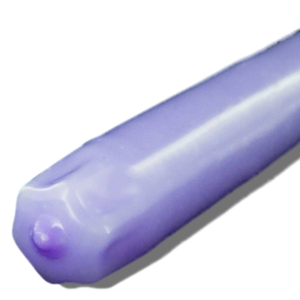 Premium Unscented Pale Lavender Taper Candles - Hand-Dipped, Dripless & Smokeless - 10 Inch Elegant Candles (Pack of 144) - Perfect for Weddings, Restaurants & Home Decor