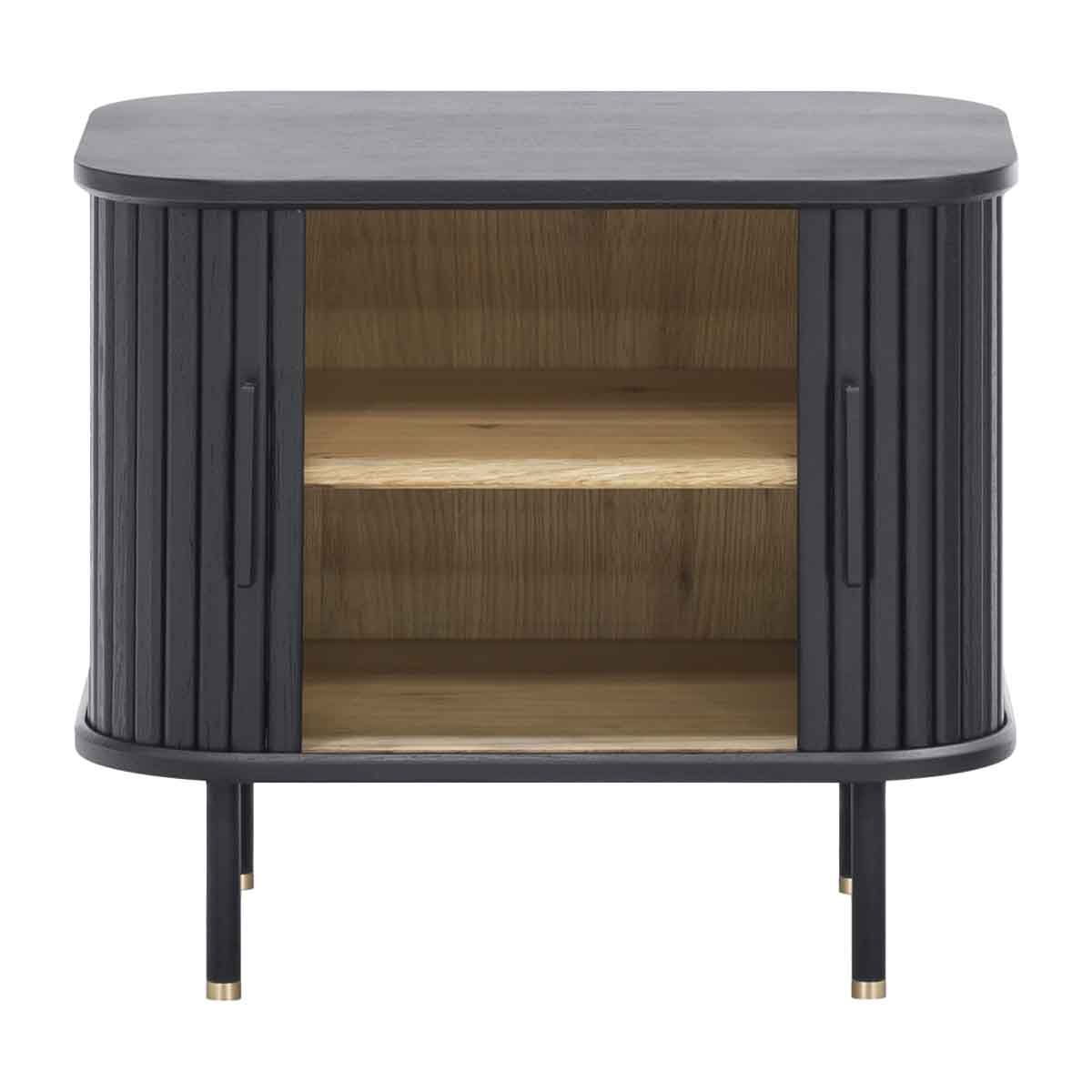 Ipanema Nightstand - Modern Bedside Table with Storage Shelf, Perfect for Bedroom, Living Room, or Office - Compact & Stylish End Table for Small Spaces