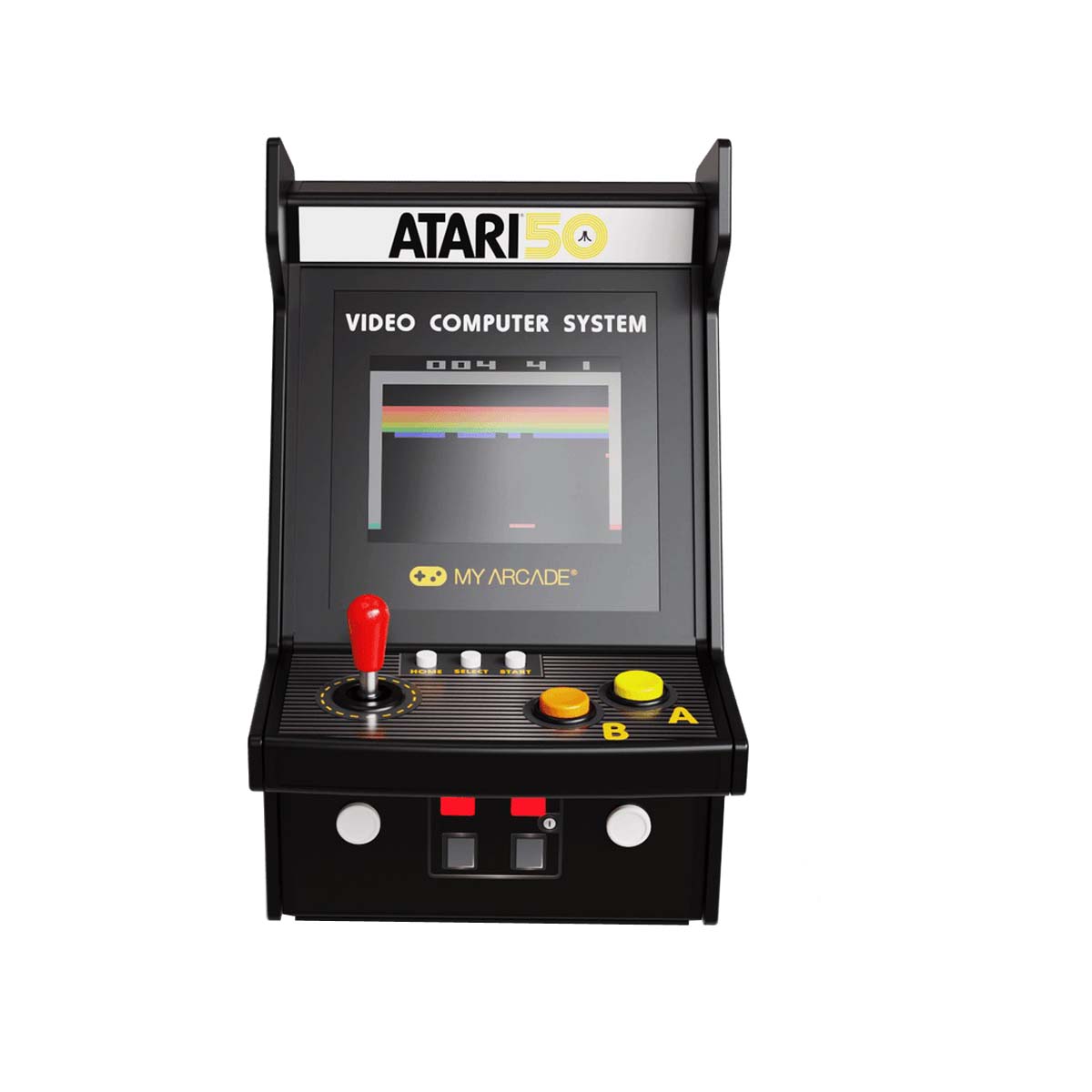 ATARI RETRO ARCADE 6.75-inch MICRO PLAYER PRO - Portable Mini Arcade Machine for Classic Gaming | Perfect for Home, Office & Travel Entertainment