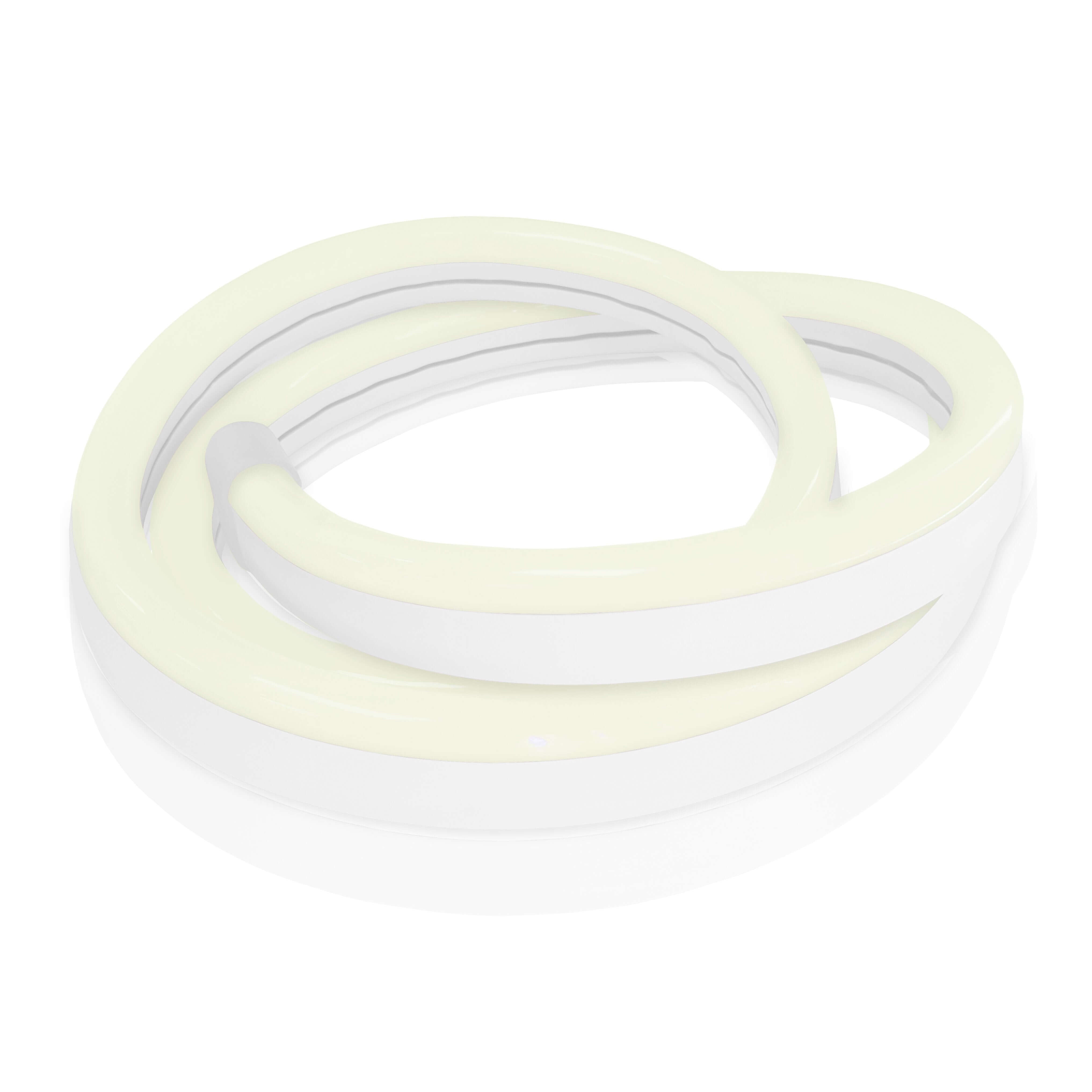 Neon LED Strip Light 5500K - Ultra Thin & Flexible, Custom Length Cuts for Home Decor, Gaming Setup, and Party Lighting
