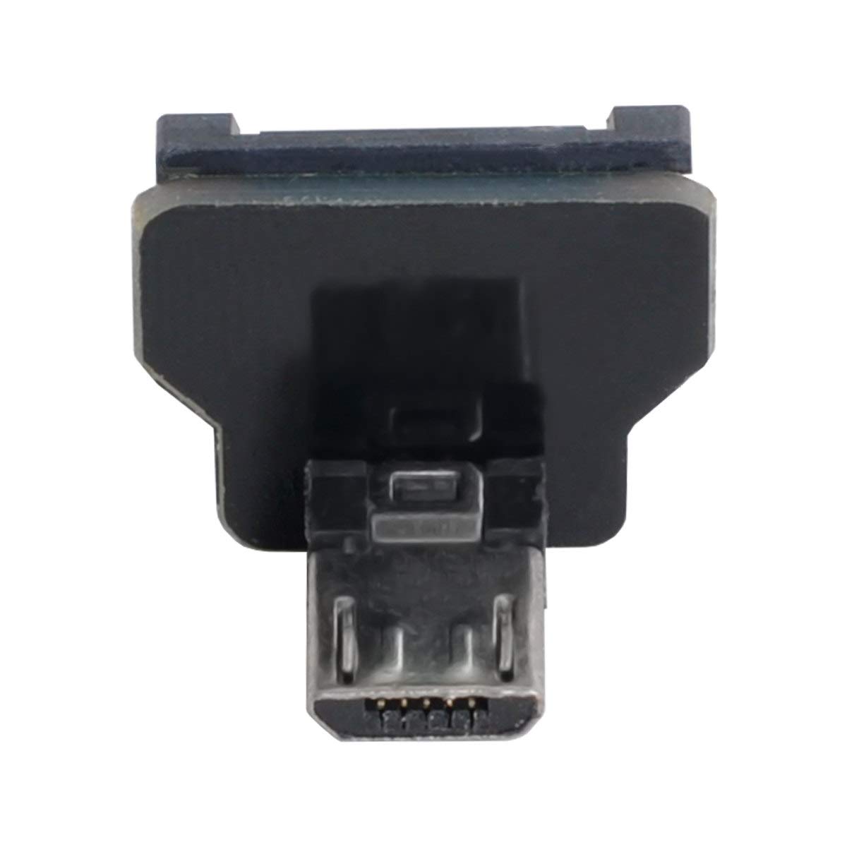 CYFPV USB 2.0 Micro-USB to USB-C Adapter Cable for FPV Drones, HDTV & Aerial Photography - Up Angle Connector (Perfect for Quadcopters, Multicopters and RC Aircraft)