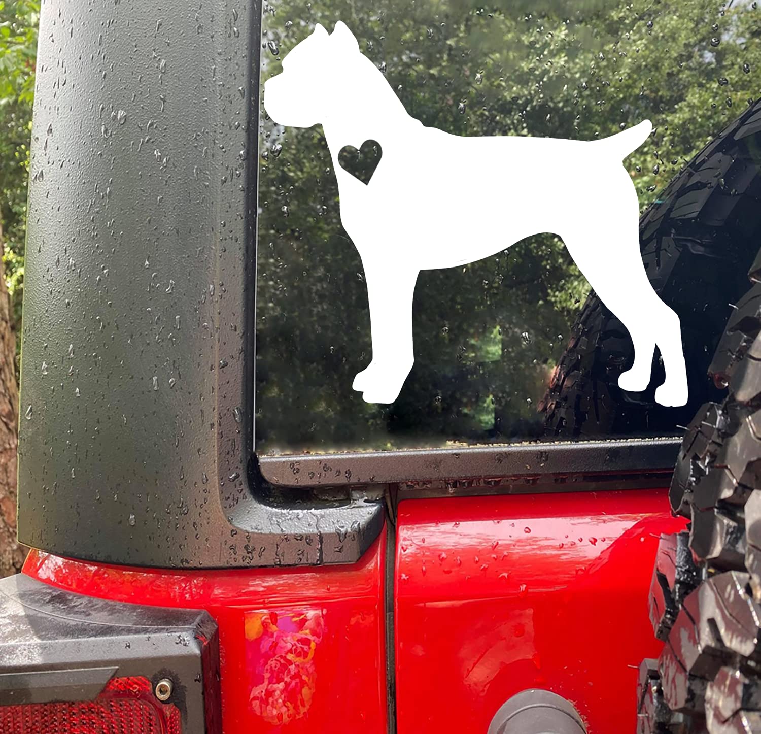 Premium Cane Corso Vinyl Decal Sticker for Car Window, Tumbler, Laptop - Waterproof & Durable Decoration for Pet Lovers, Home & Office Use