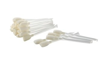 Self-Saturating Isopropyl Alcohol Cleaning Swab Pads - 50 Pack with Foam Tips for Electronics, Medical & Household Disinfection