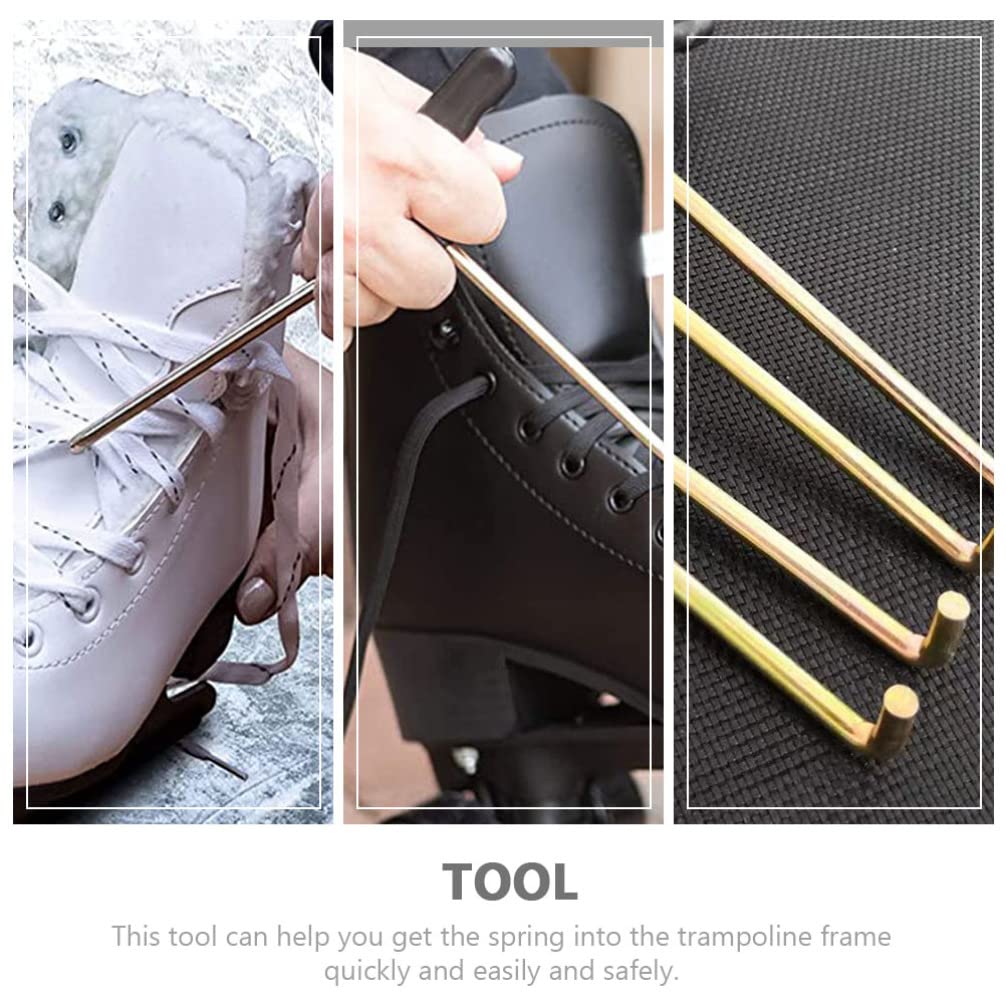 Gatuida 5-Pack Durable T-Shaped Shoelace Pullers for Skates & Shoes - Quick Lace Tightening Tool for Roller Skates, Sneakers & Athletic Shoes - Perfect for Hockey, Figure Skating & Running Accessories
