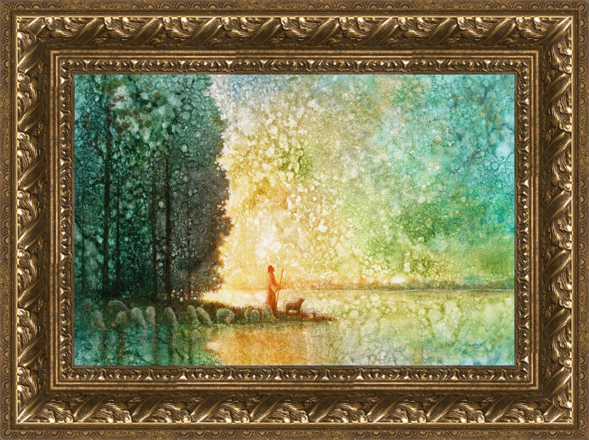 Beside Quiet Waters - Premium Home Decor for Relaxing Spaces | Perfect for Living Rooms, Bedrooms & Meditation Areas