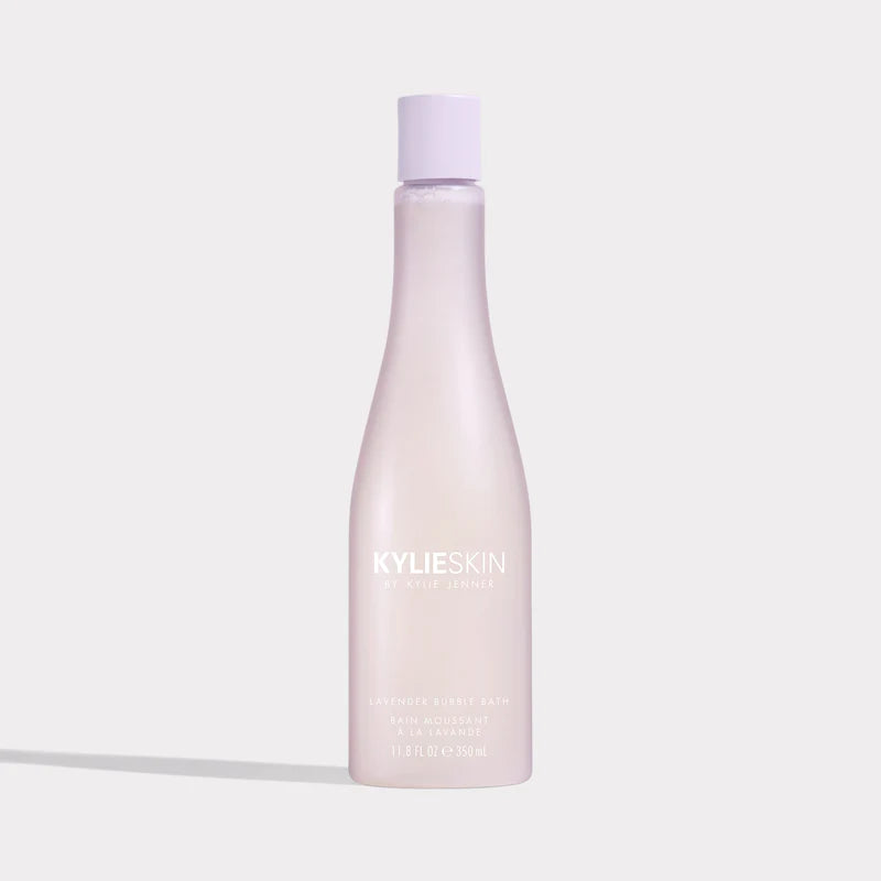 Kylie Cosmetics Lavender Bubble Bath Foam - Relaxing & Moisturizing Bath Soak for Stress Relief & Skin Hydration | Perfect for Spa Nights, Self-Care Routines & Gift Giving